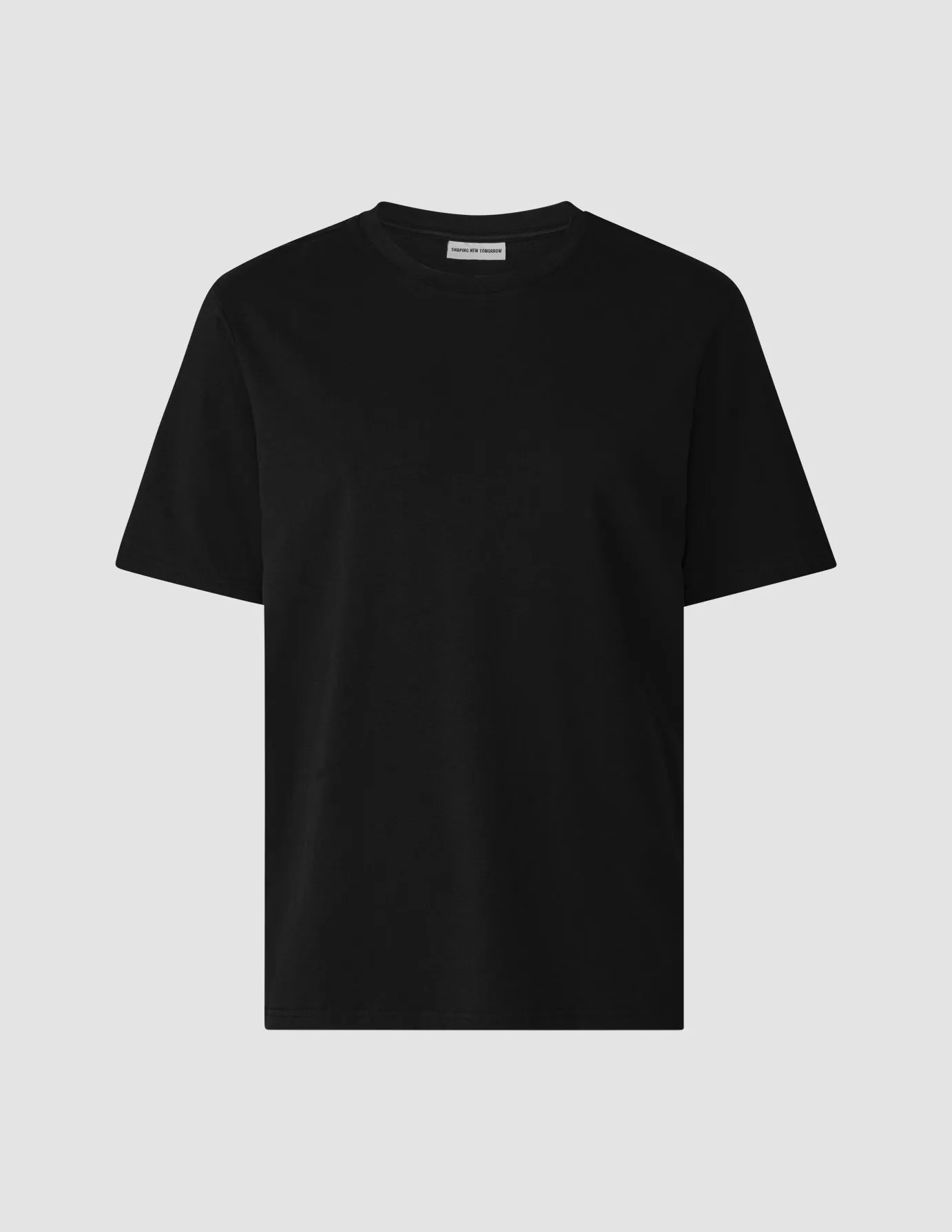 Stylish and Comfortable Supima T-shirt Box Fit Black