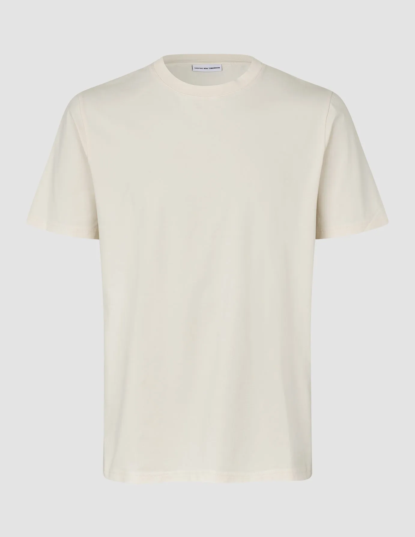 Supima T-shirt Box Fit Off White Breathable Performance