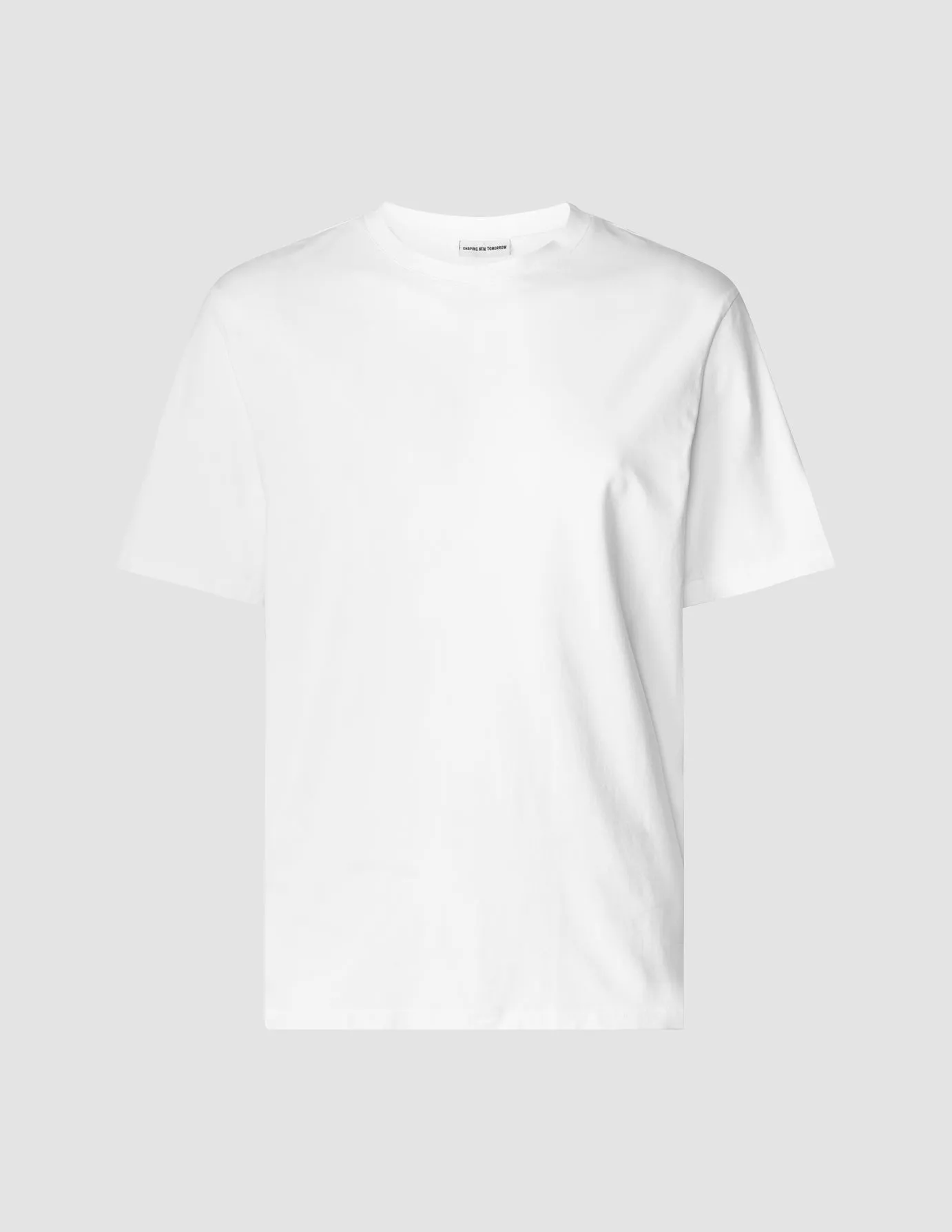 Supima T-shirt Box Fit White Breathable Style