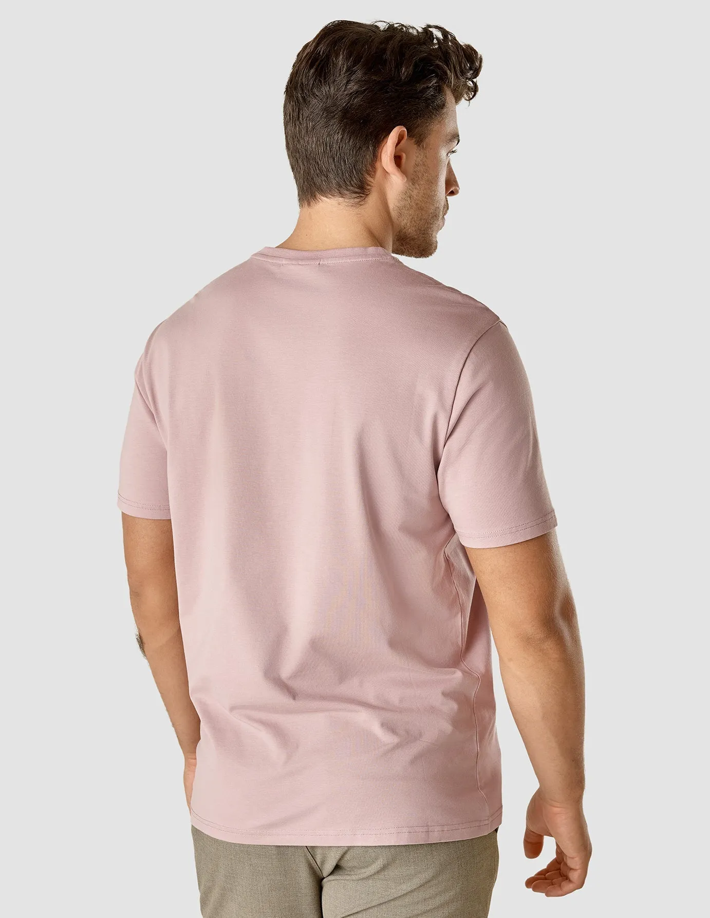 Supima T-Shirt Legacy Dusty Lilac Casual Must-Have Universal Silhouette