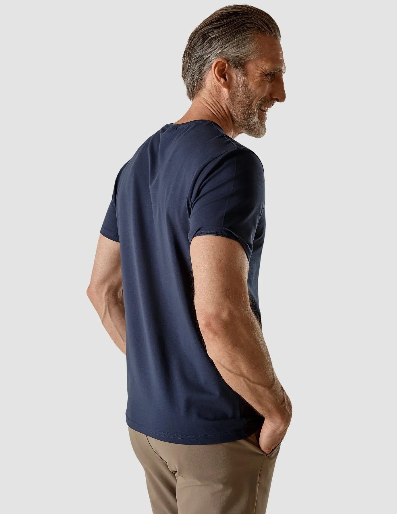 Perfect Layer Supima T-shirt Navy