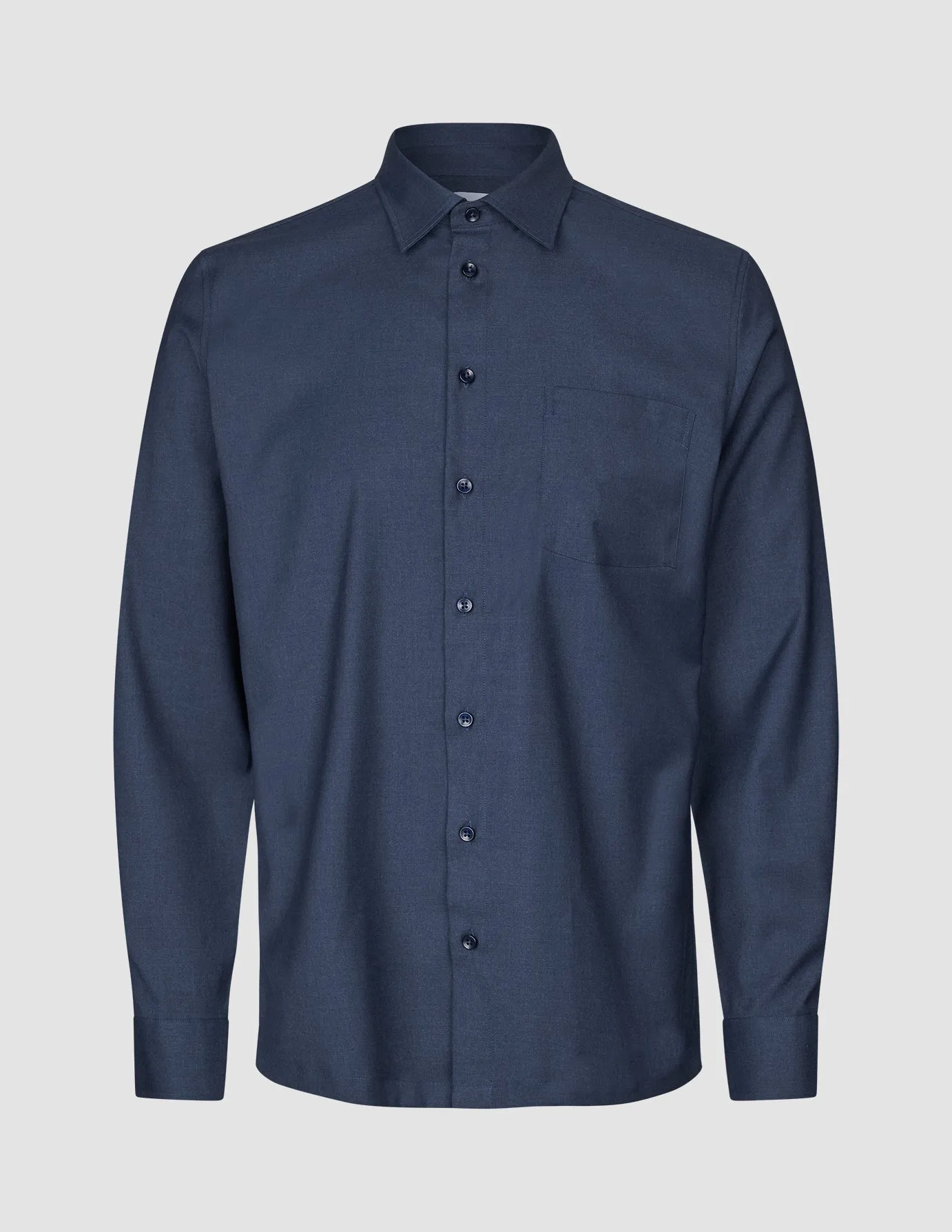 Stylish Appearance slim fit Siena Shirt Dark Navy