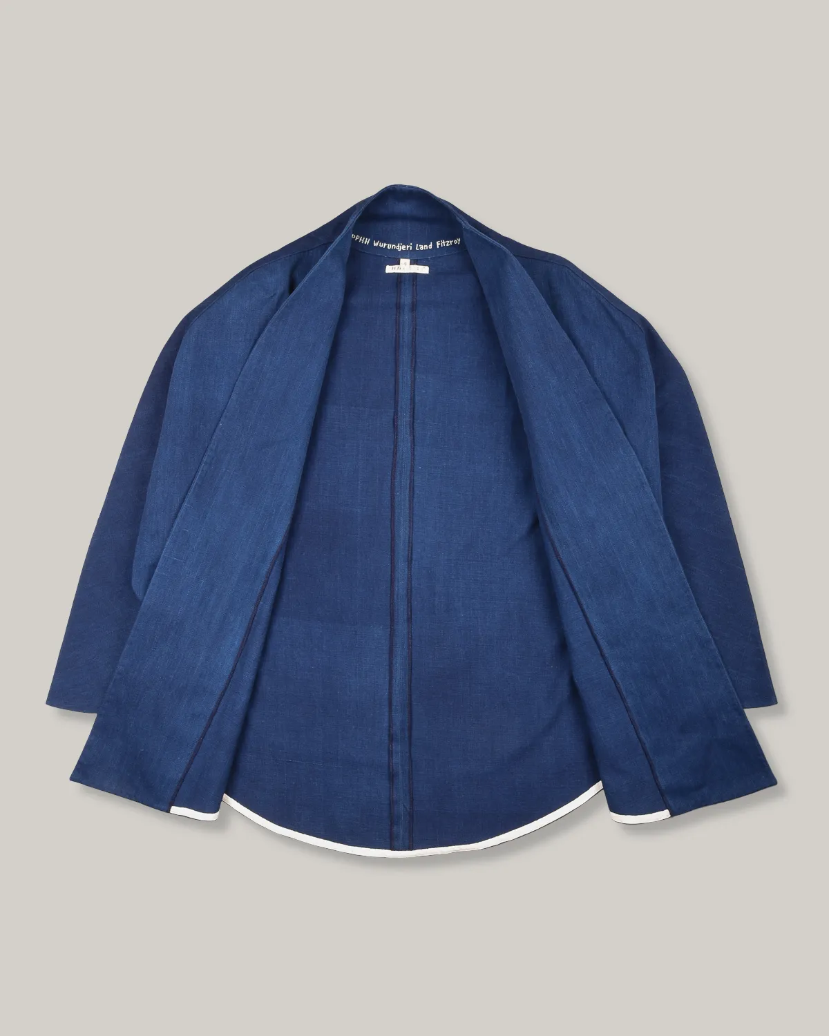 Reinforced Shoulders 11.11 UNISEX KIMONO JACKET - INDIGO