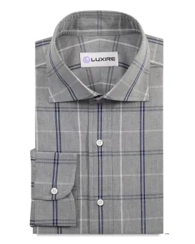 Trendy Daywear Blue White Grey Tattersall