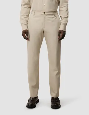 Active Performance Ultra Soft Inner Layer Tech Linen Elastic Pants Sandshell