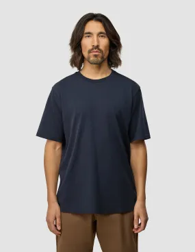 Supima T-shirt Box Fit Dark Navy Chill Vibe