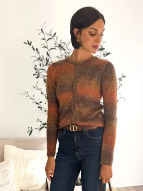 Haley Ombre Cardigan Cozy Knit Look