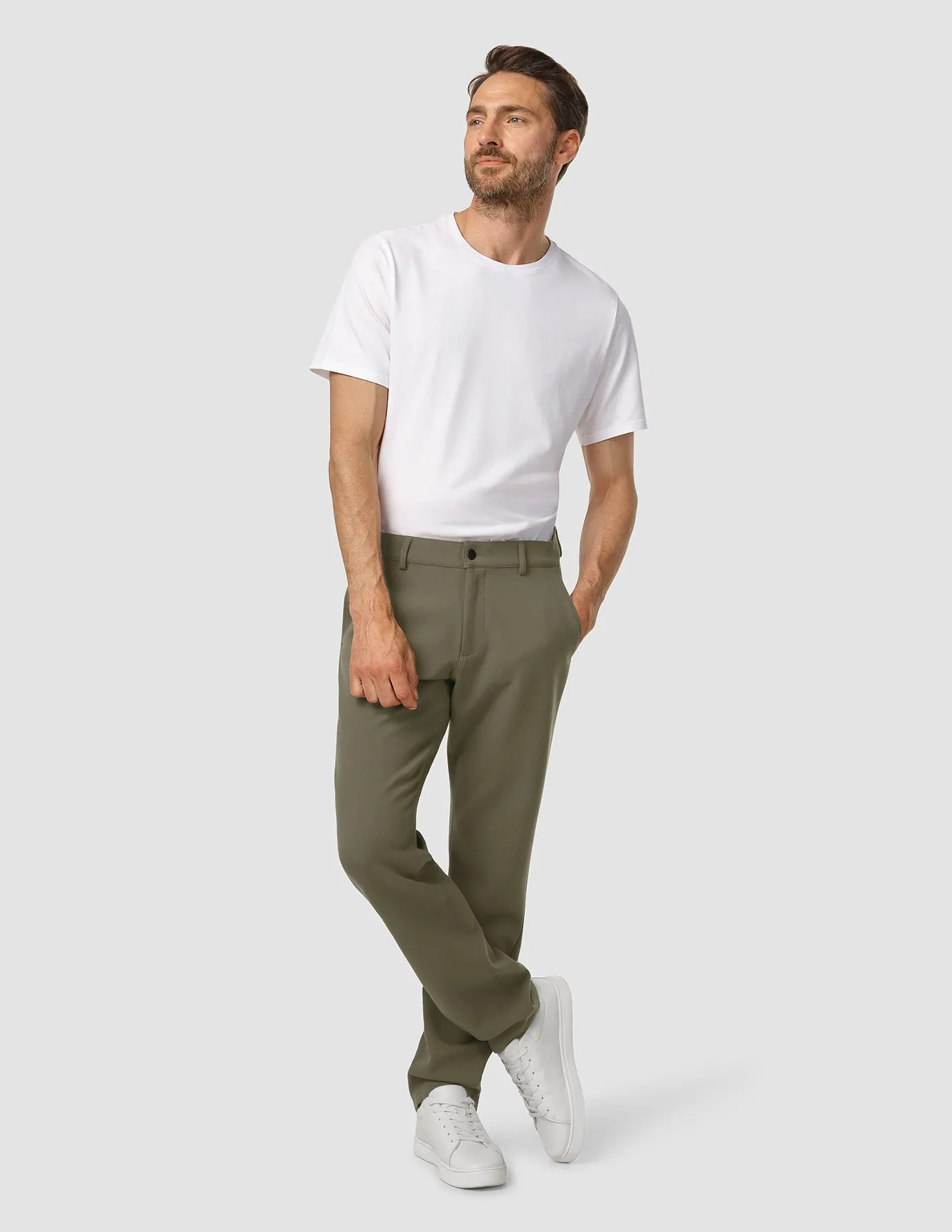 DoubleLayeredKnees Heavy Edition Pants Regular Nightfall Green 2.0