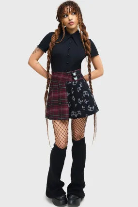 light colors The Vampurr Pleated Skirt