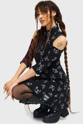 The Vampurr Shirt Dress Knot-Detail Family Joy