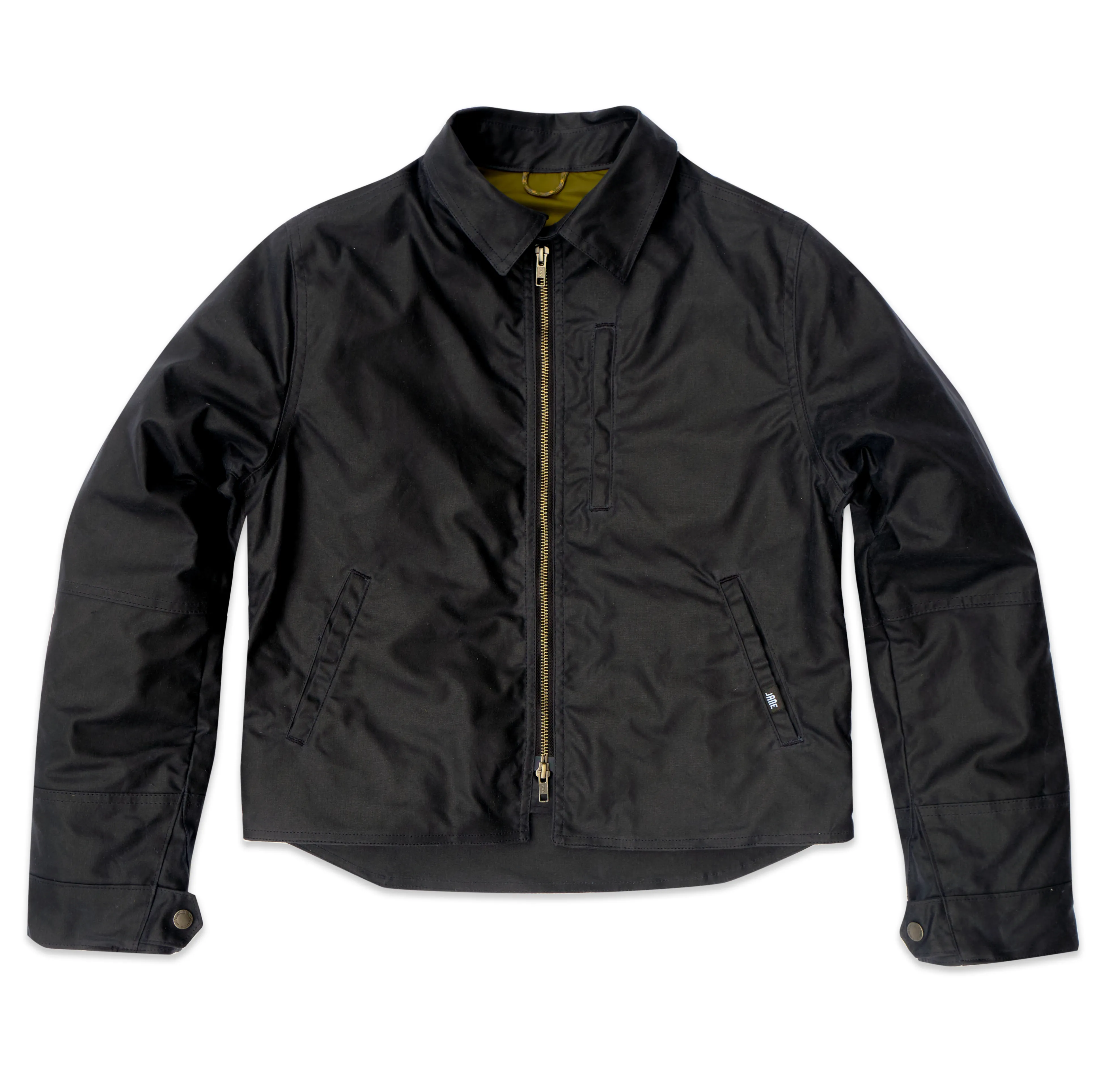 Eco Friendly Padding The Women's Driggs Waxed Canvas Black Riding Jacket