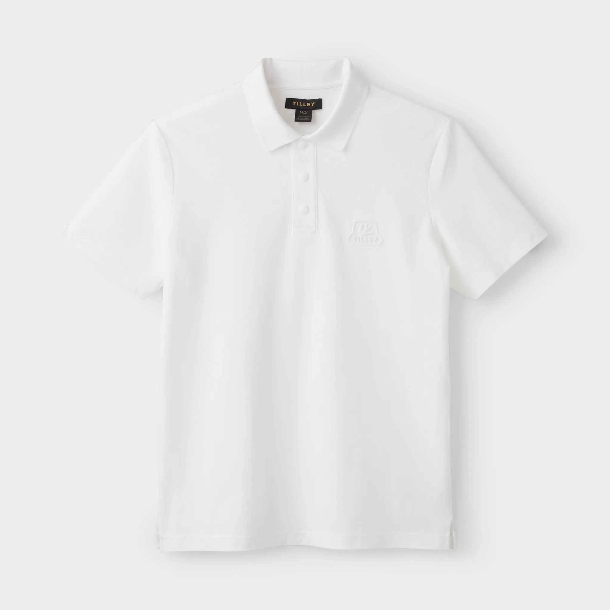 BioBased Fiber NonIrritating Pique Polo with 3D Logo