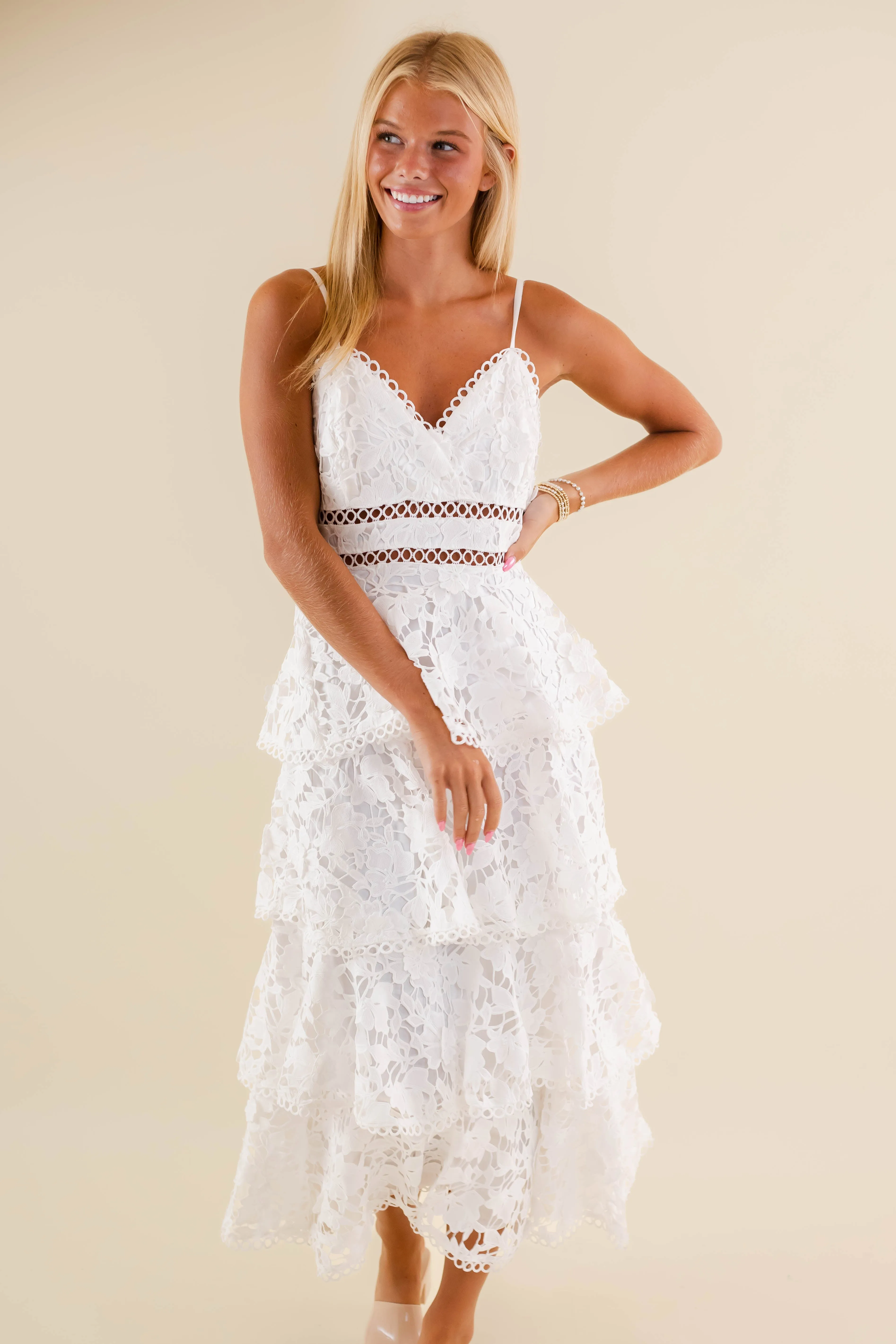 Lounge Feel Flattering Wearable Love Grows Here Midi Dress