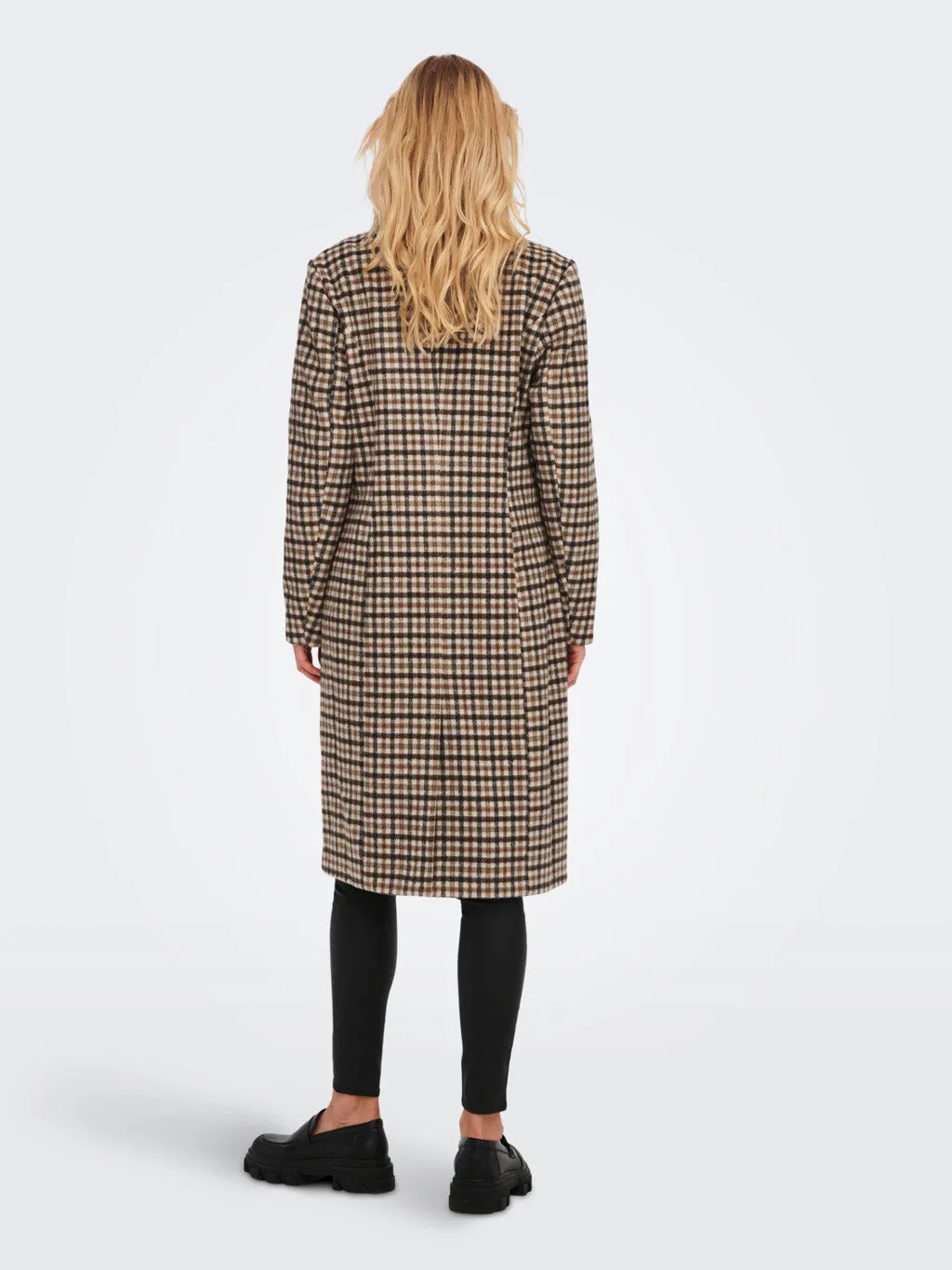 SoftshellMaterial Insulated Core Technology Emma Check Fitted Coat