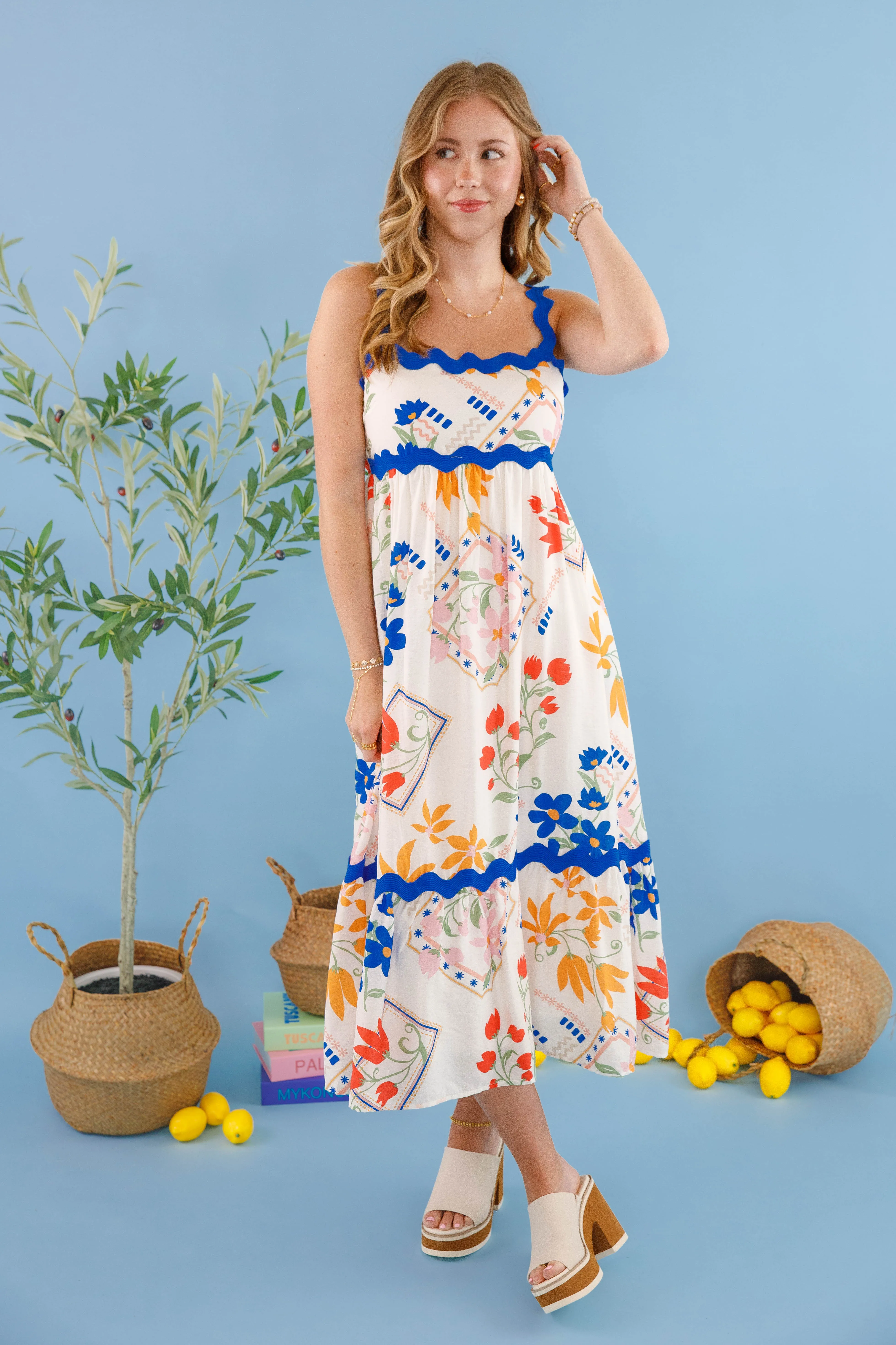 Light Base The Vacation Glow Midi Dress