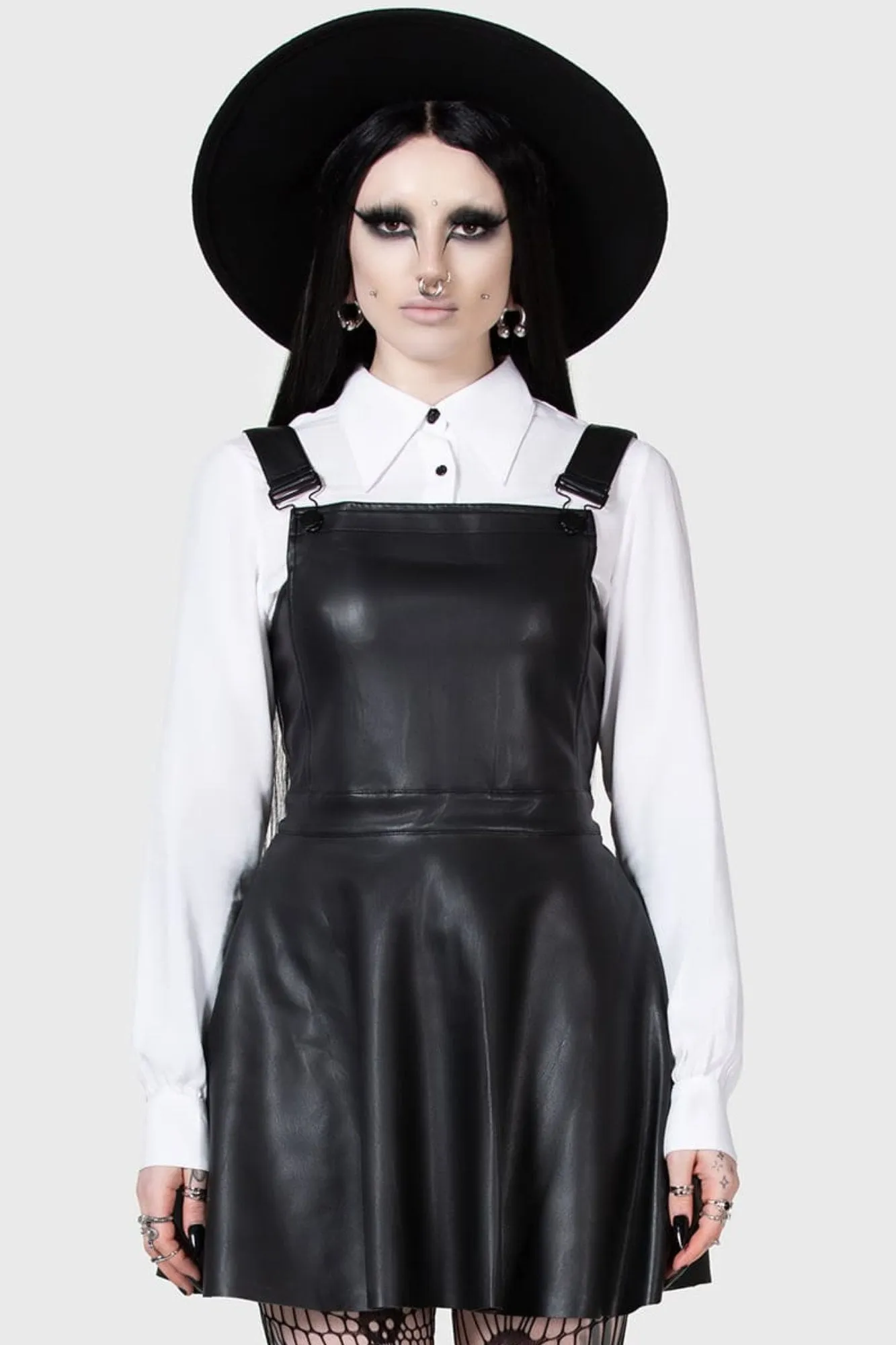 Fashionable Cut Neve Pinafore Dress