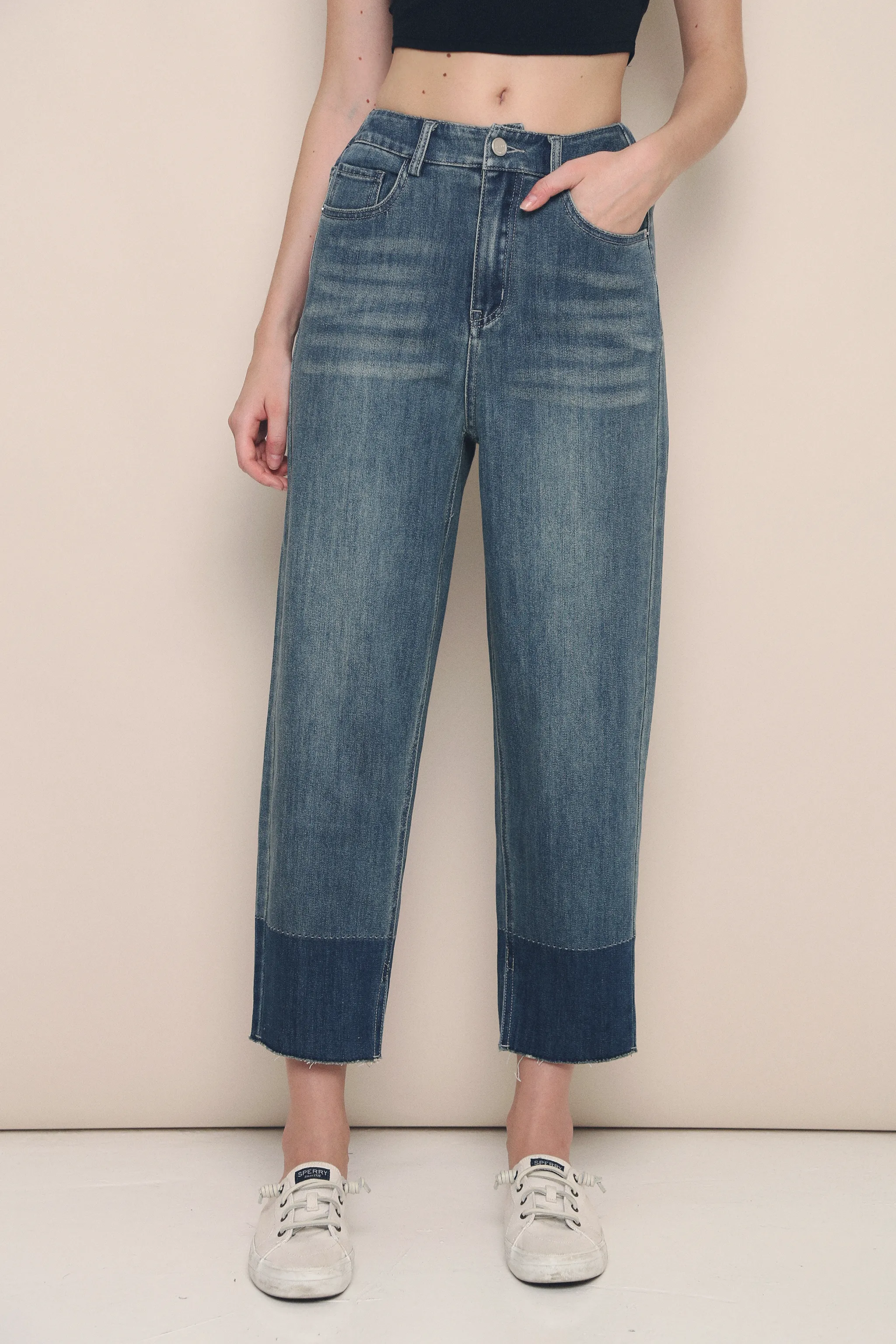 Tommy 2-Tone Jeans Vibrant Aesthetic