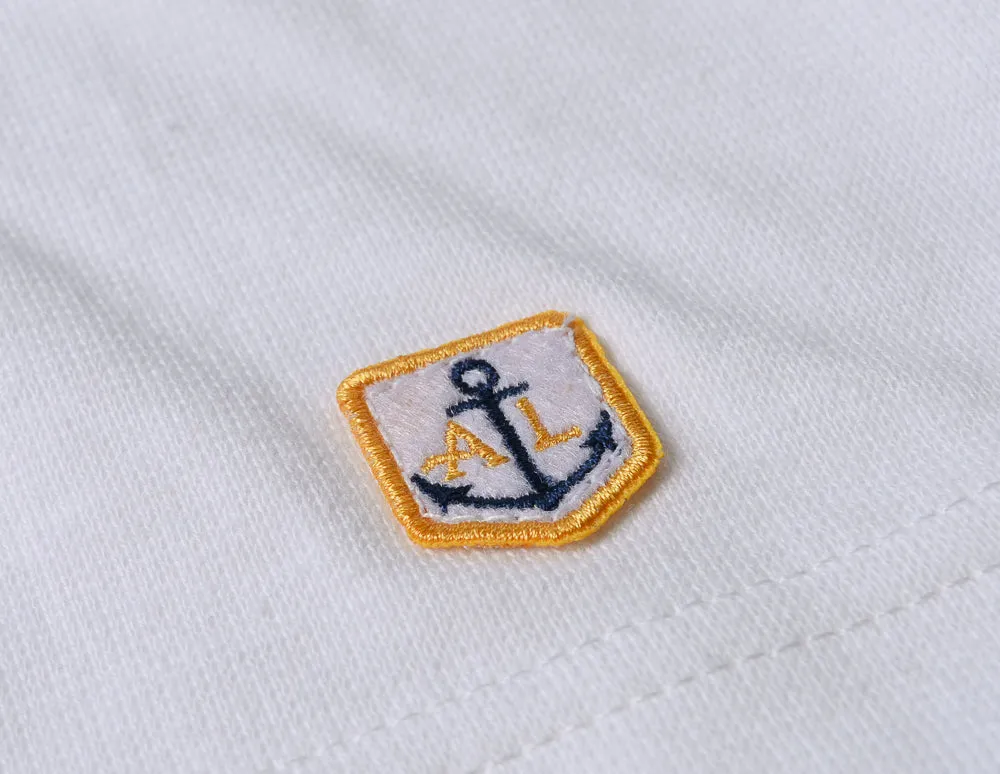 ARMOR LUX HERITAGE T-SHIRT - WHITE Comfort Fit Functional Fashion