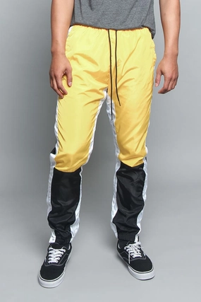 Functional Layers Tri Color Windbreaker Track Pants