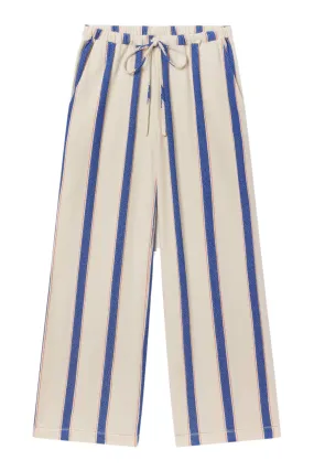 EcoFriendlyMaterial OdorResistant Trovata Birds of Paradis Vera Pants in Awning Stripe