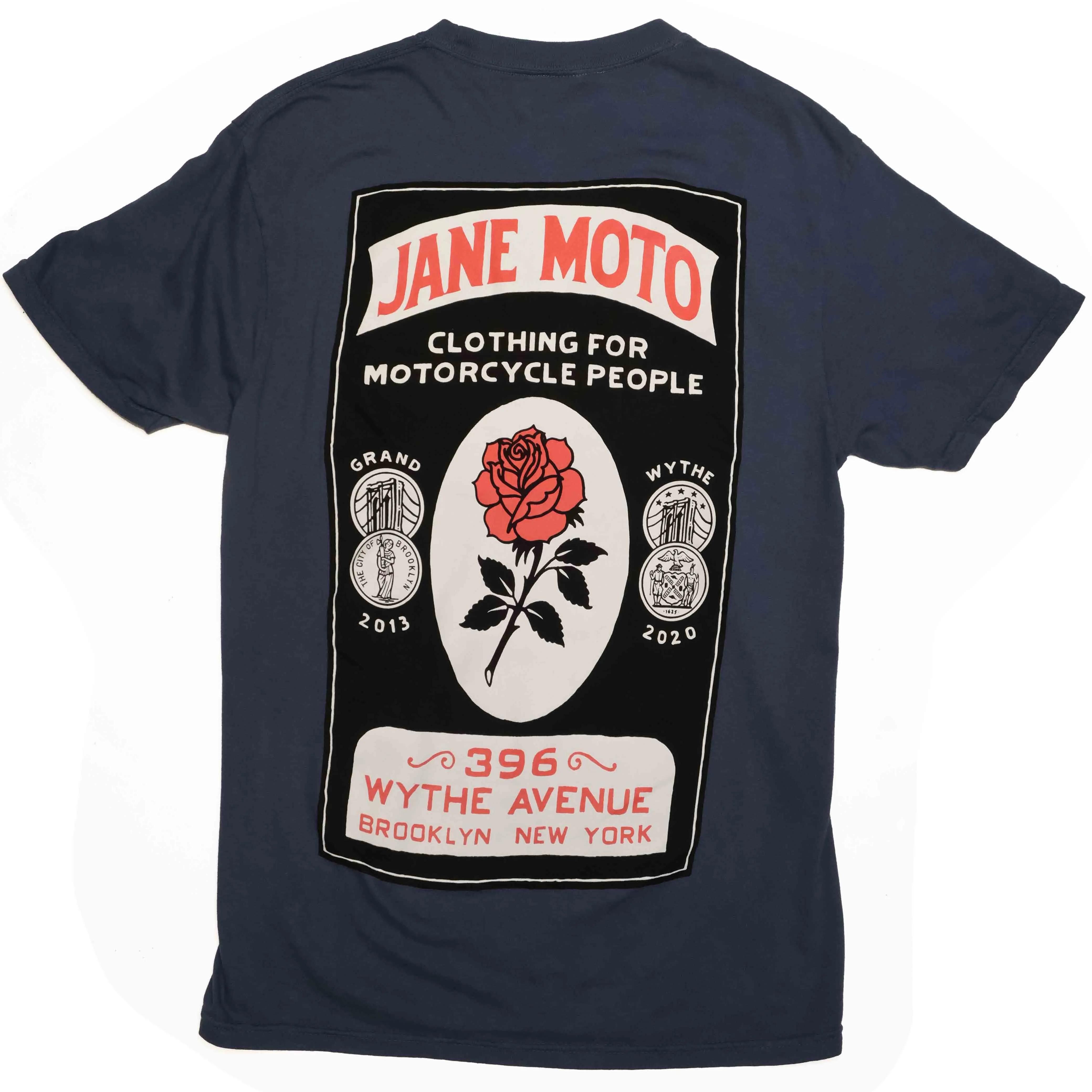 CITY OF BROOKLYN SHORT SLEEVE - MIDNIGHT suitable for all genders