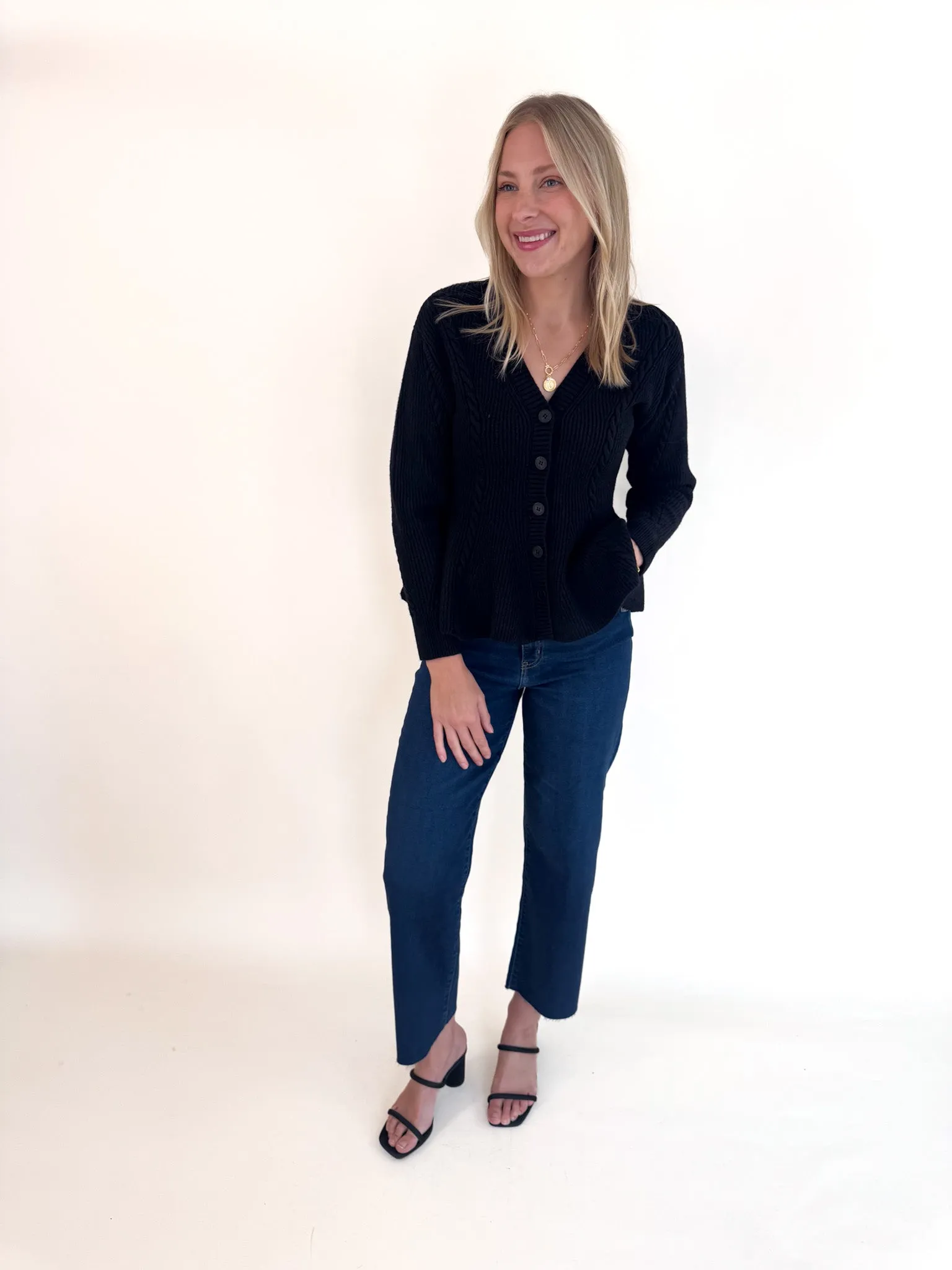 Casual Fit Casual Vibe Courtney Sweater - Black