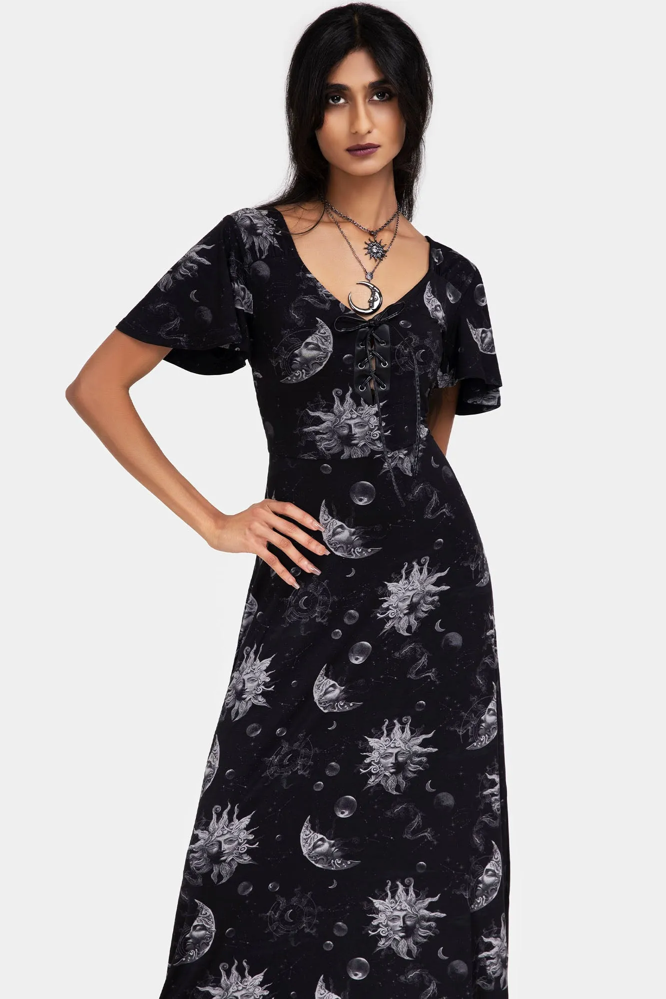 Cool Tone Umbral Dress