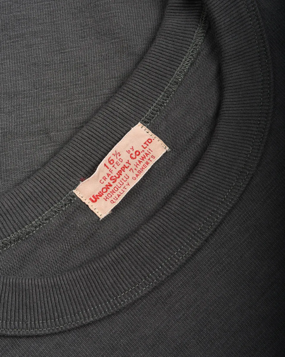 UNION SUPPLY LOGO TEE - BLACK Performance Wear Layering Essential