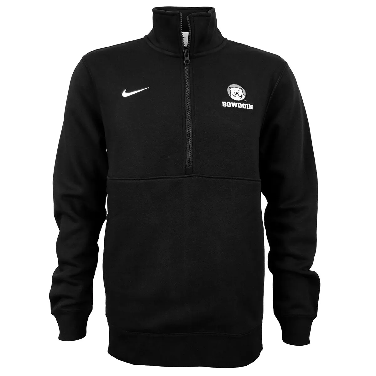 product handmade quality Cozy Chic Club Fleece ?-Zip with Medallion and Bowdoin from Nike