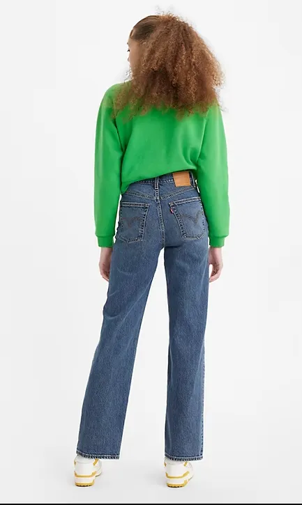 Versatile Winter Warmth Artist Vibe Comfy Levi's Ribcage Full Length Valley View Jeans