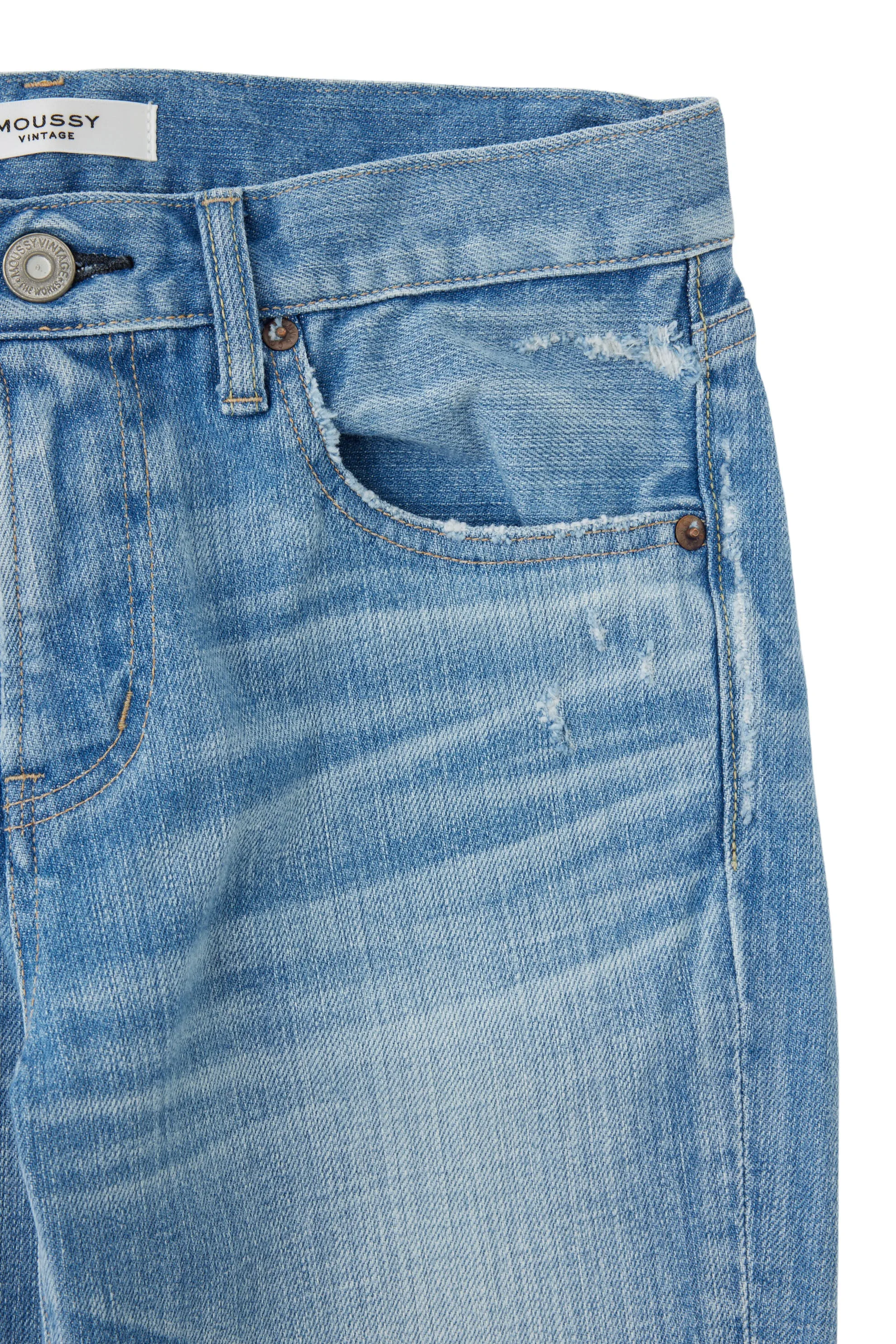 Moussy Denim Lenox Skinny in Blue Shrink Resistant Denim Seasonal piece