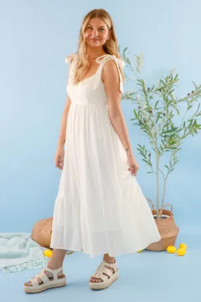 What I've Done Midi Dress Neutral-Shade Subtle tone