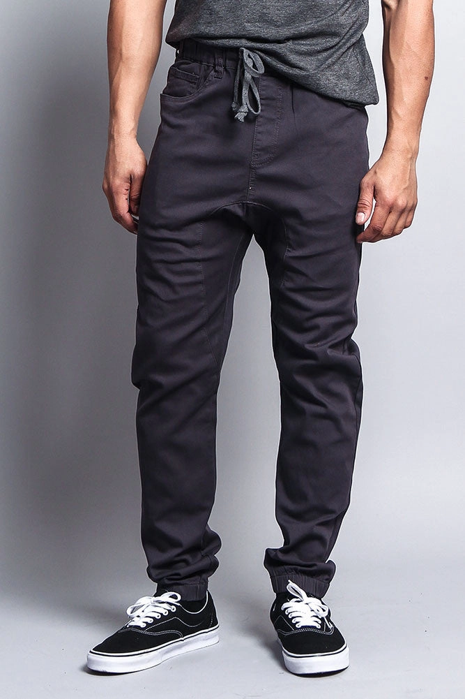 All-day Flex Men's Jogger Twill Pants (Charcoal)
