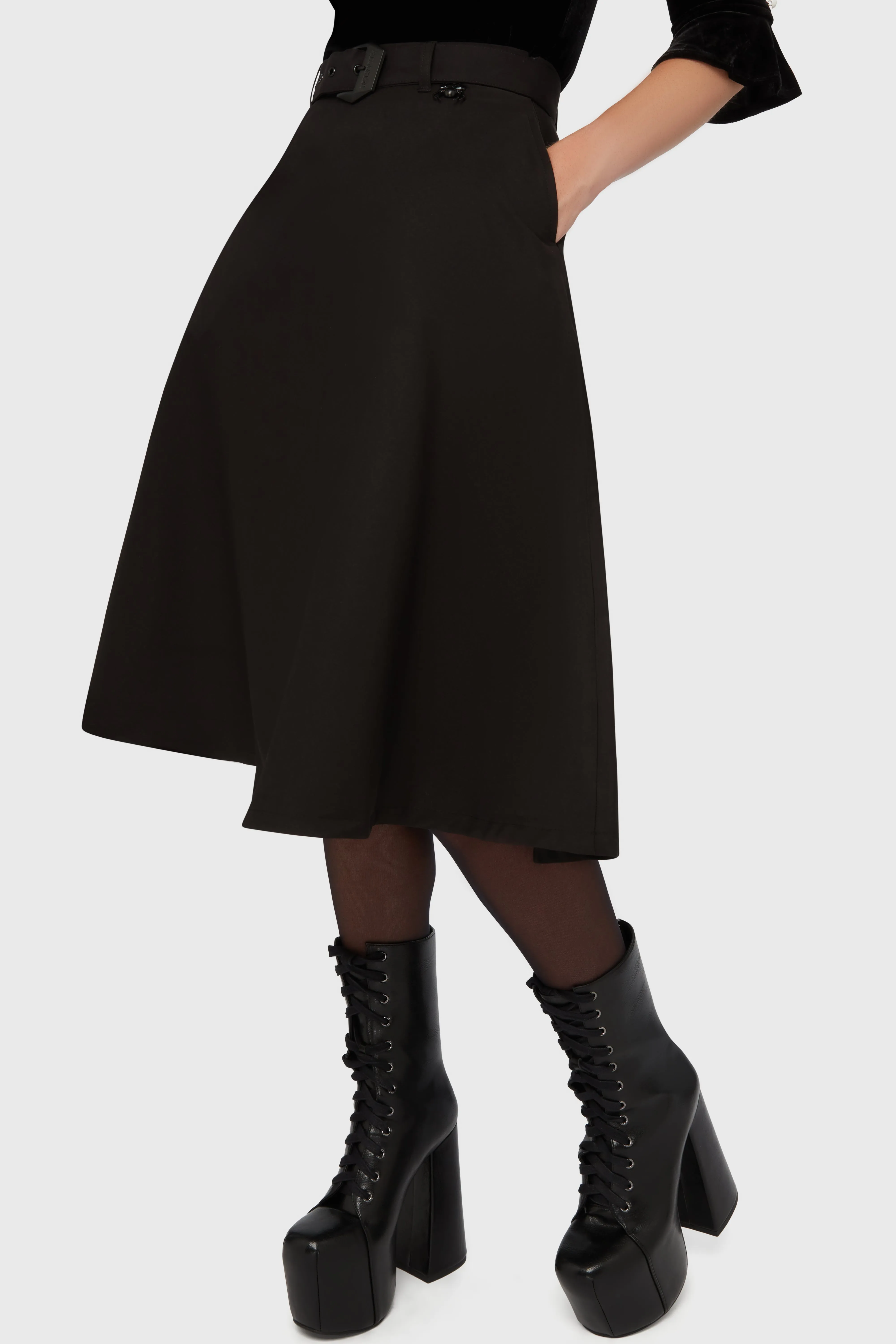 Voodoo Honey Skirt Layered Hem Breezy Look