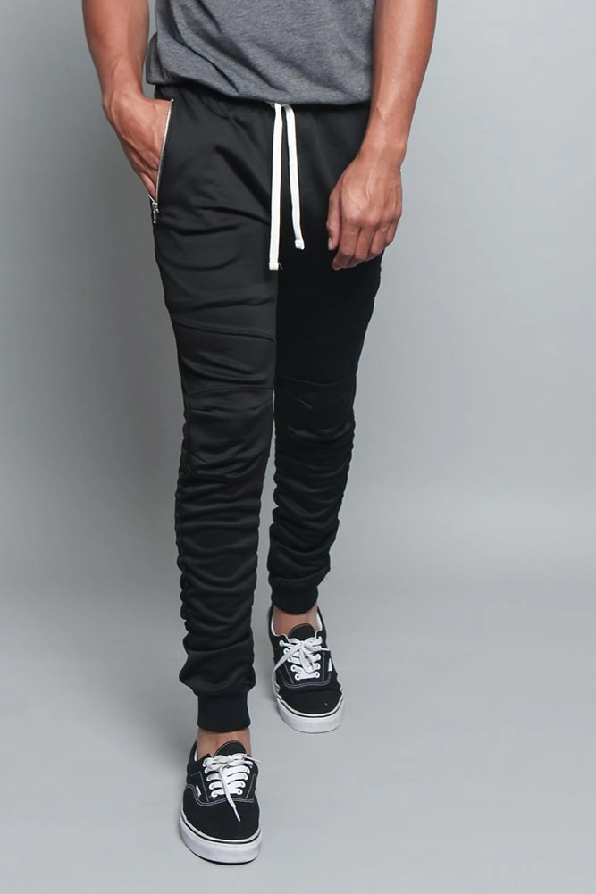 Modular Attachment Casual Wearable VS Scrunched Track Pants