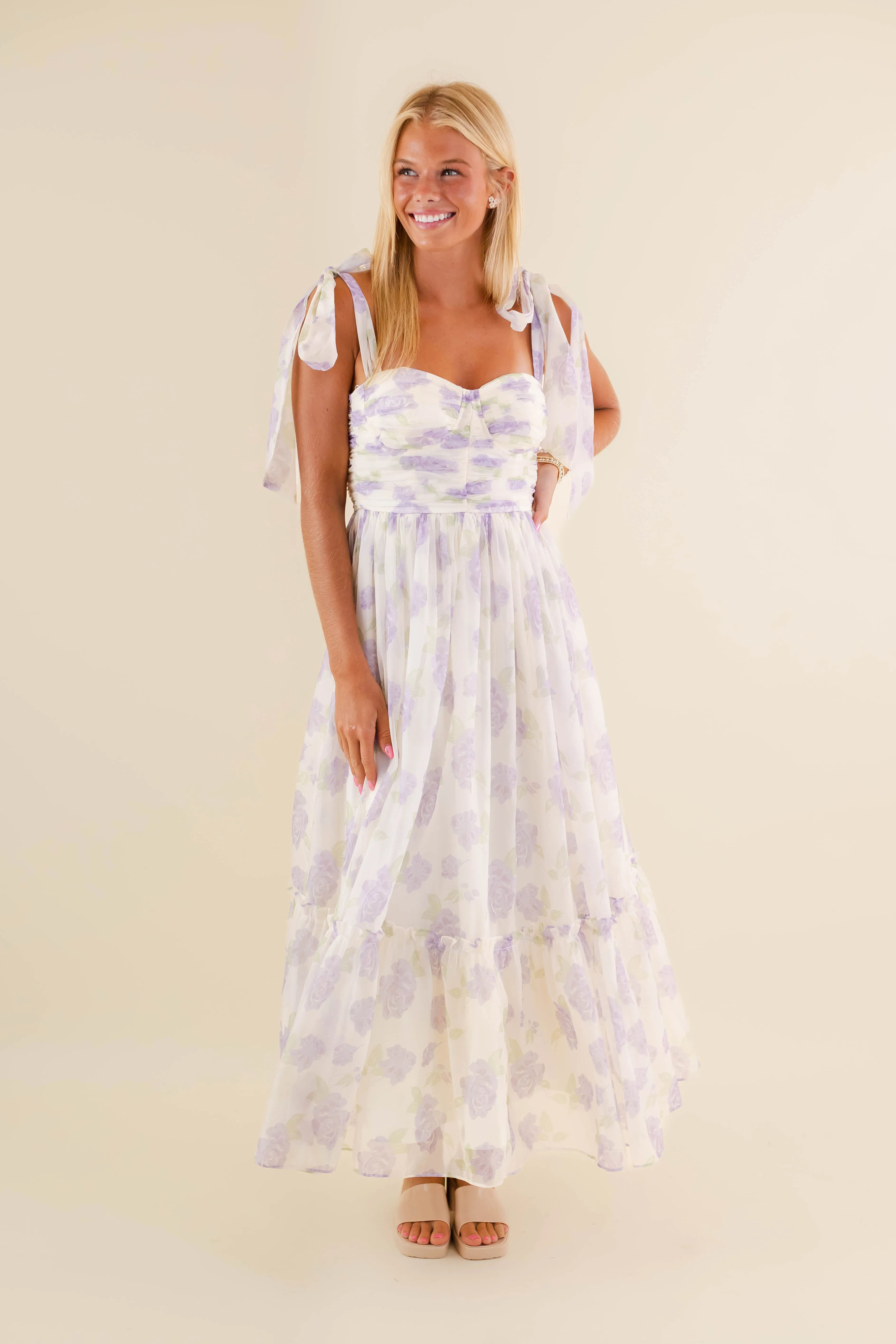 Waiting For My Chance Maxi Dress-Lilac Daily Ready