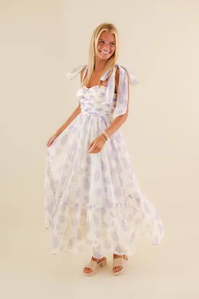 Silky Layer Waiting For My Chance Maxi Dress-Lilac