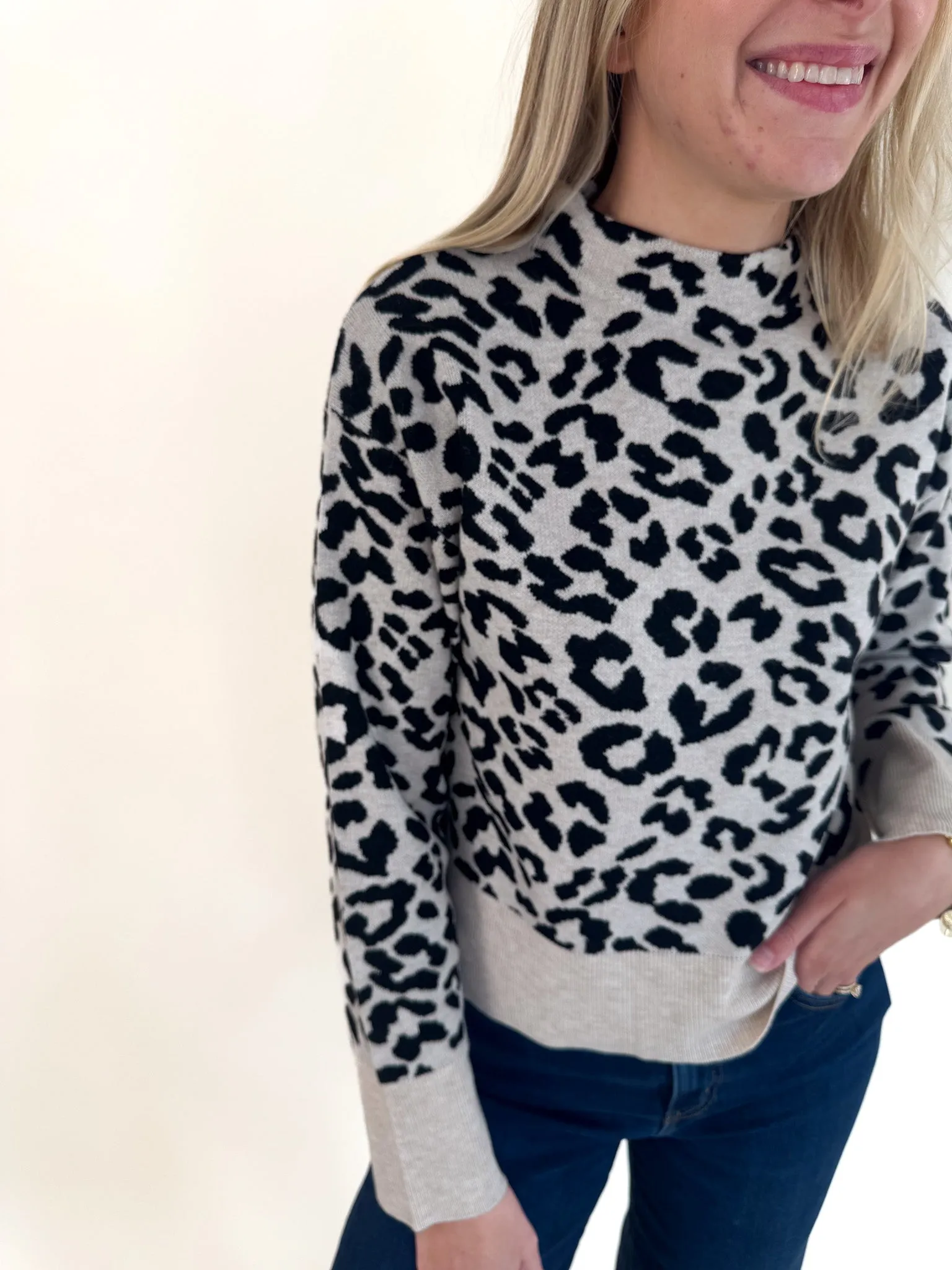 Spots Soft Touch Popover Sweater Timeless Fashion Perfect Layering