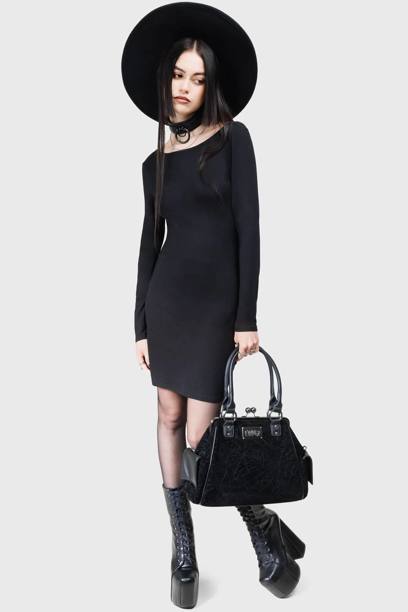 Gentle Drape Ligeia Mini Dress