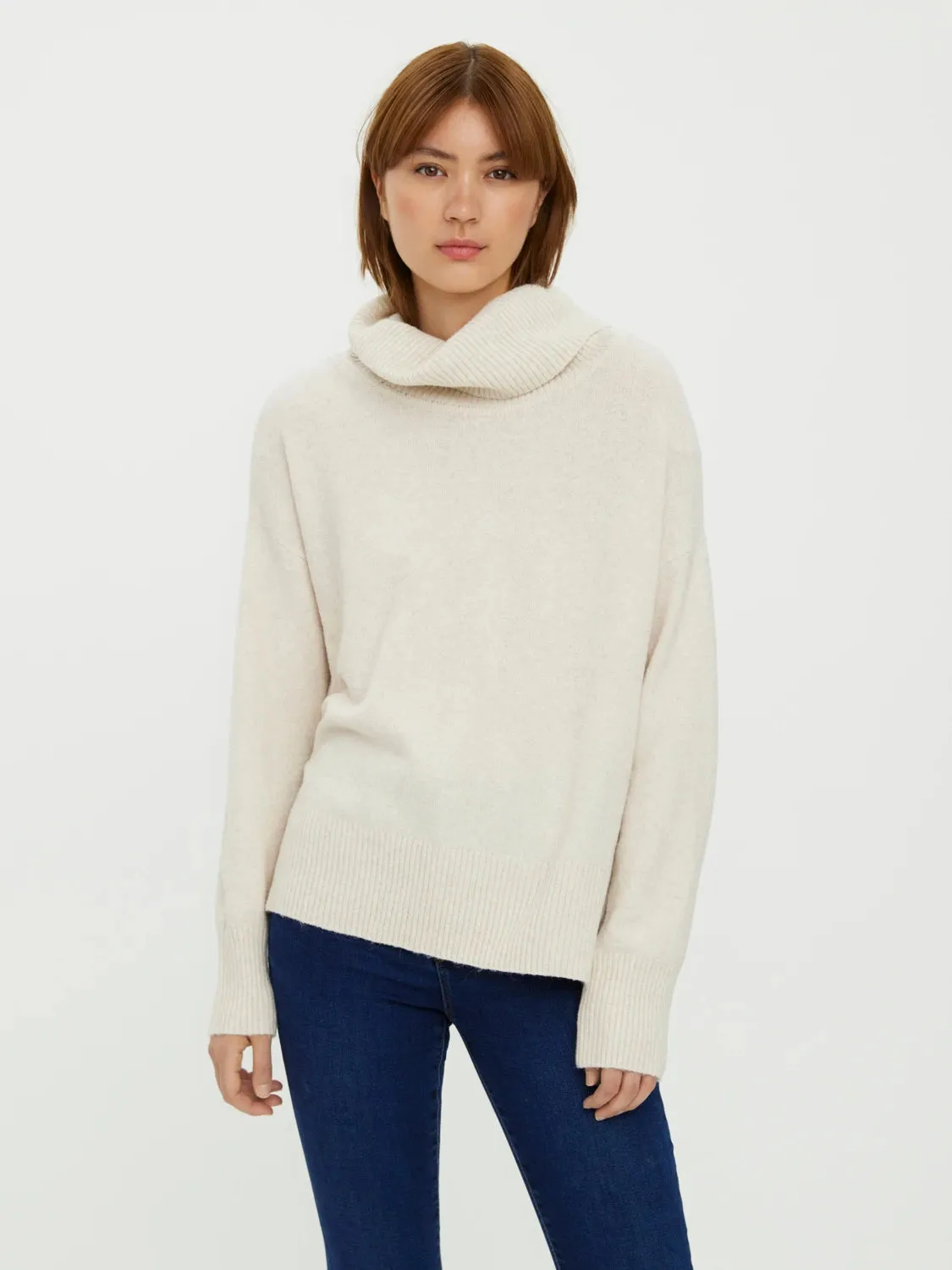 Doffy Cowlneck Sweater Seasonal Warmth