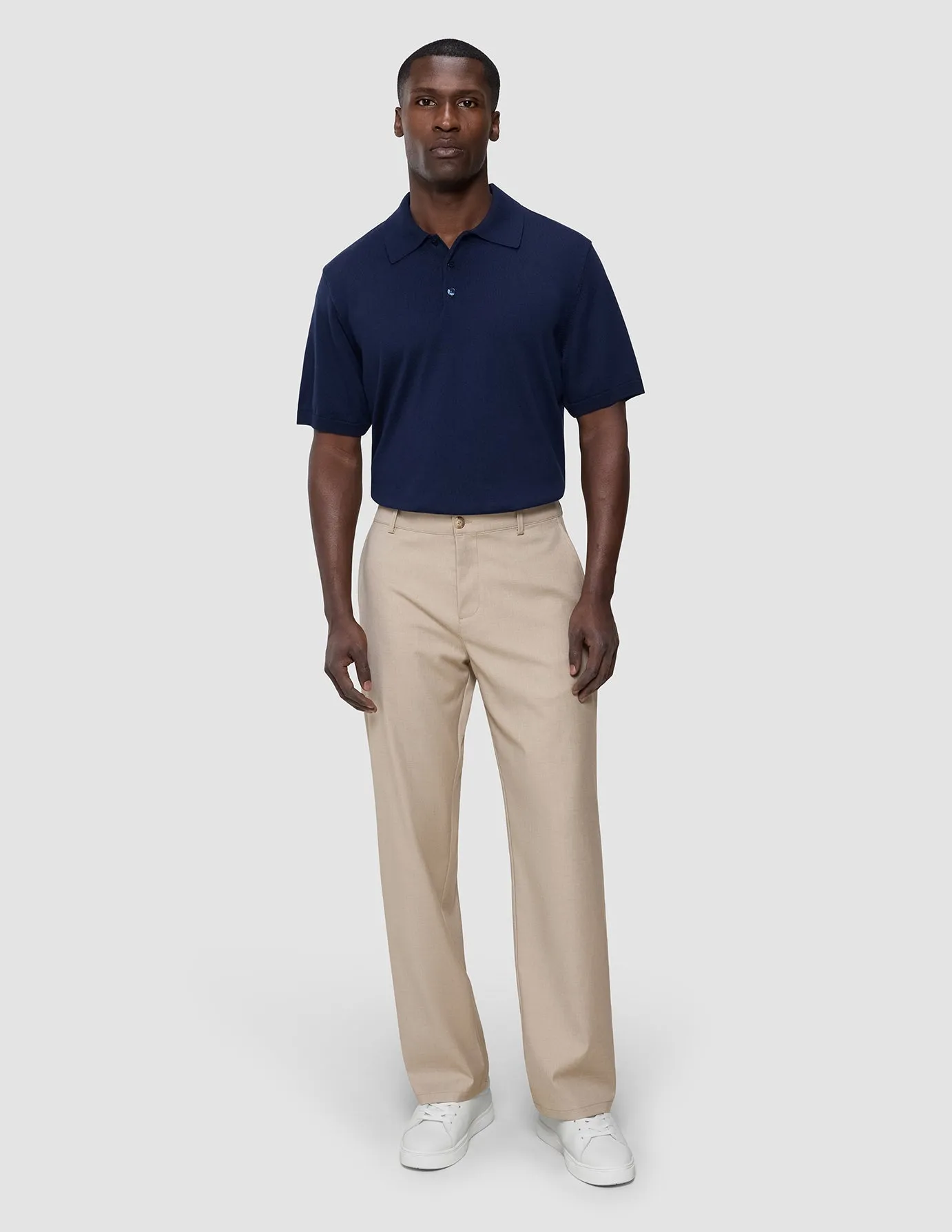 Siena Pants Relaxed Fit Beige Movement Support