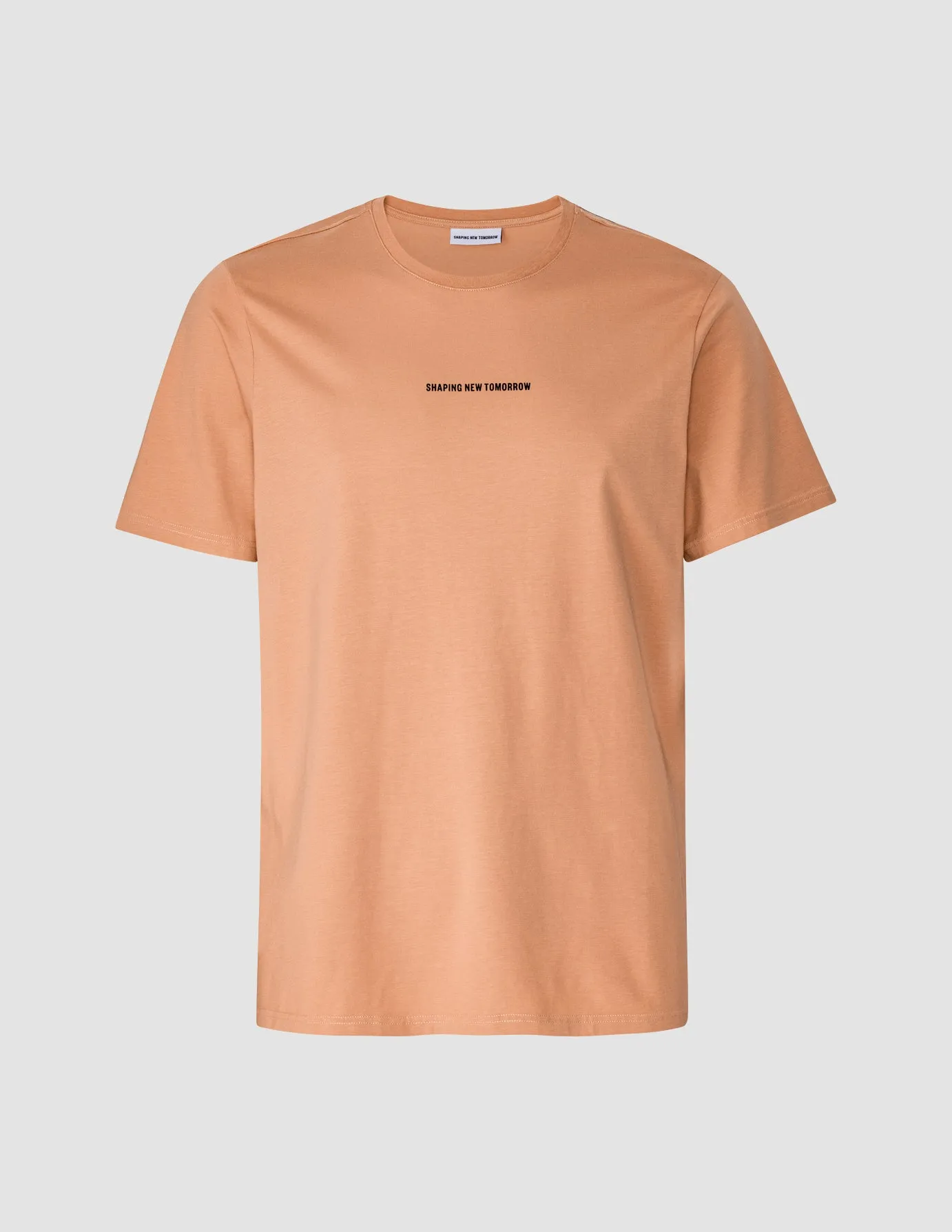 Supima Autograph T-shirt Rusty Caramel Cozy Layering