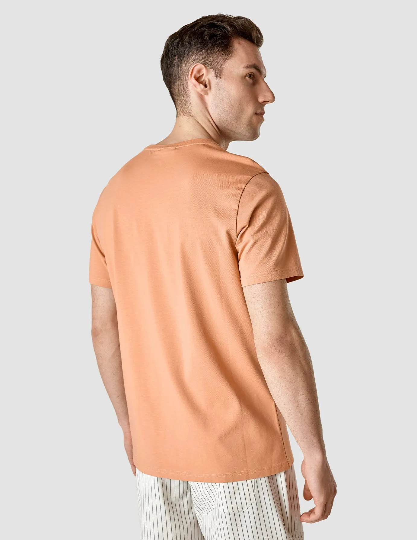 Trendy Top Animal Print Supima Autograph T-shirt Rusty Caramel