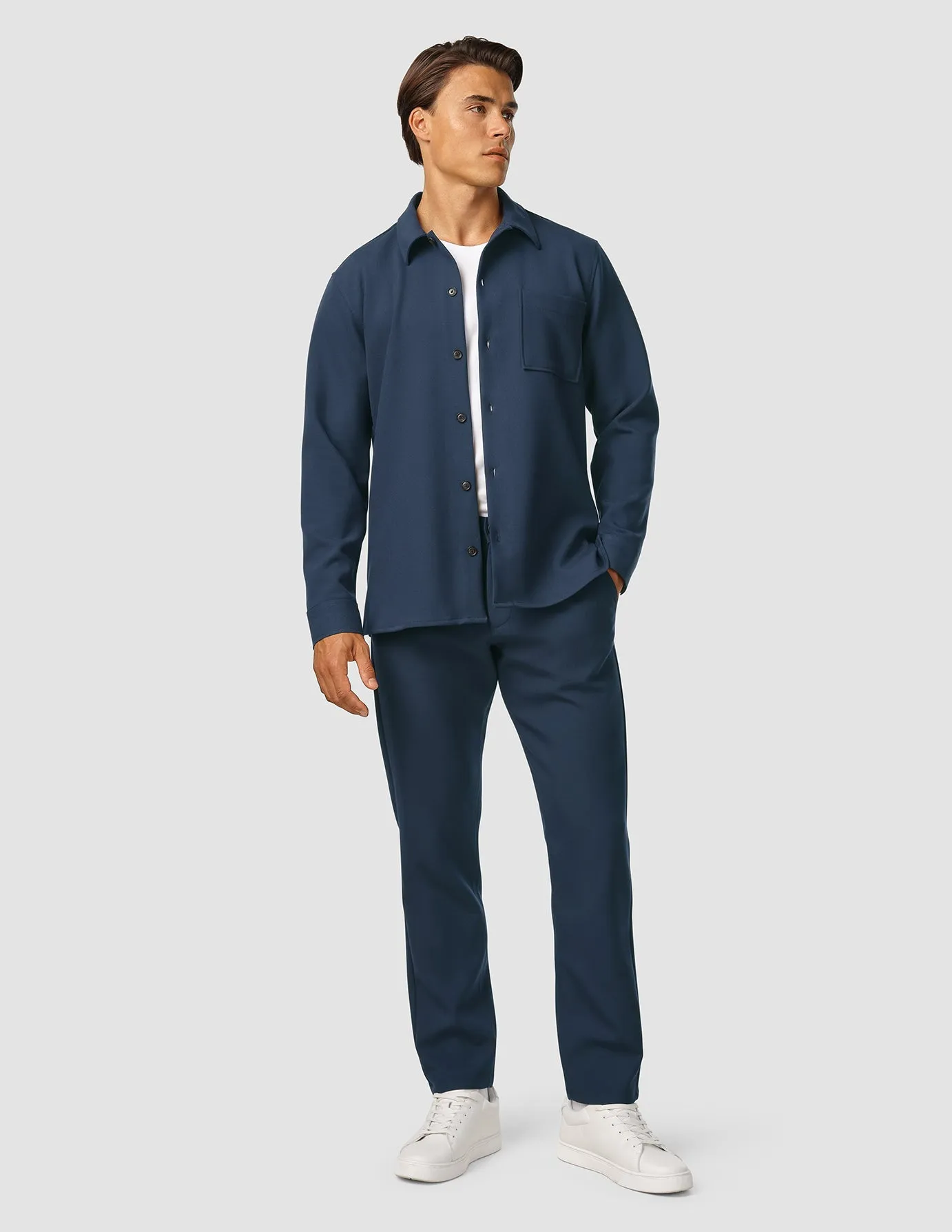 Heavy Edition Pants Regular Dark Navy 2.0 Non Iron Technology