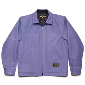 Essential Fit Lined Mechanic's Jacket - Blue Violet Canvas