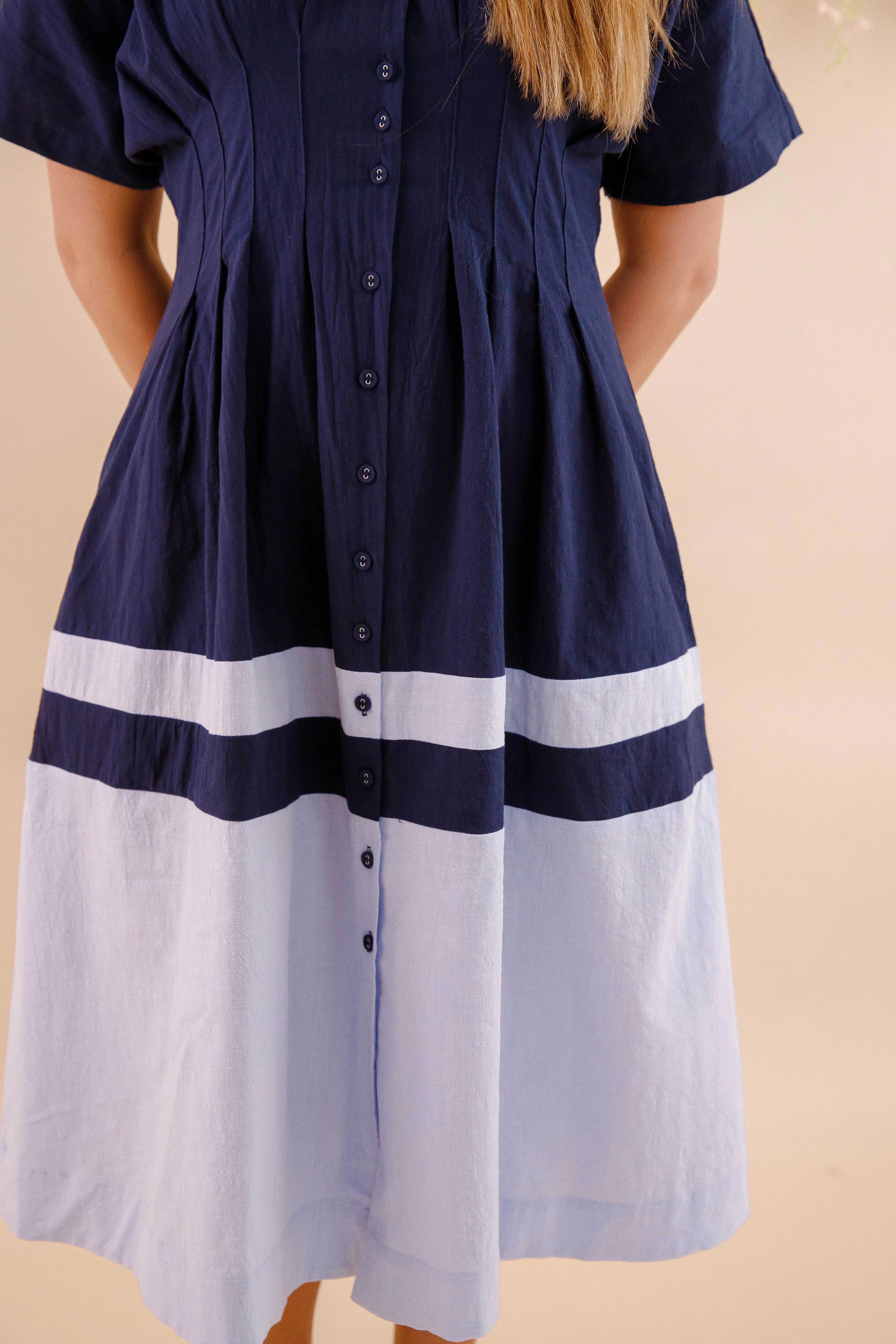 Waves Of Bliss Midi Dress Fit Clean