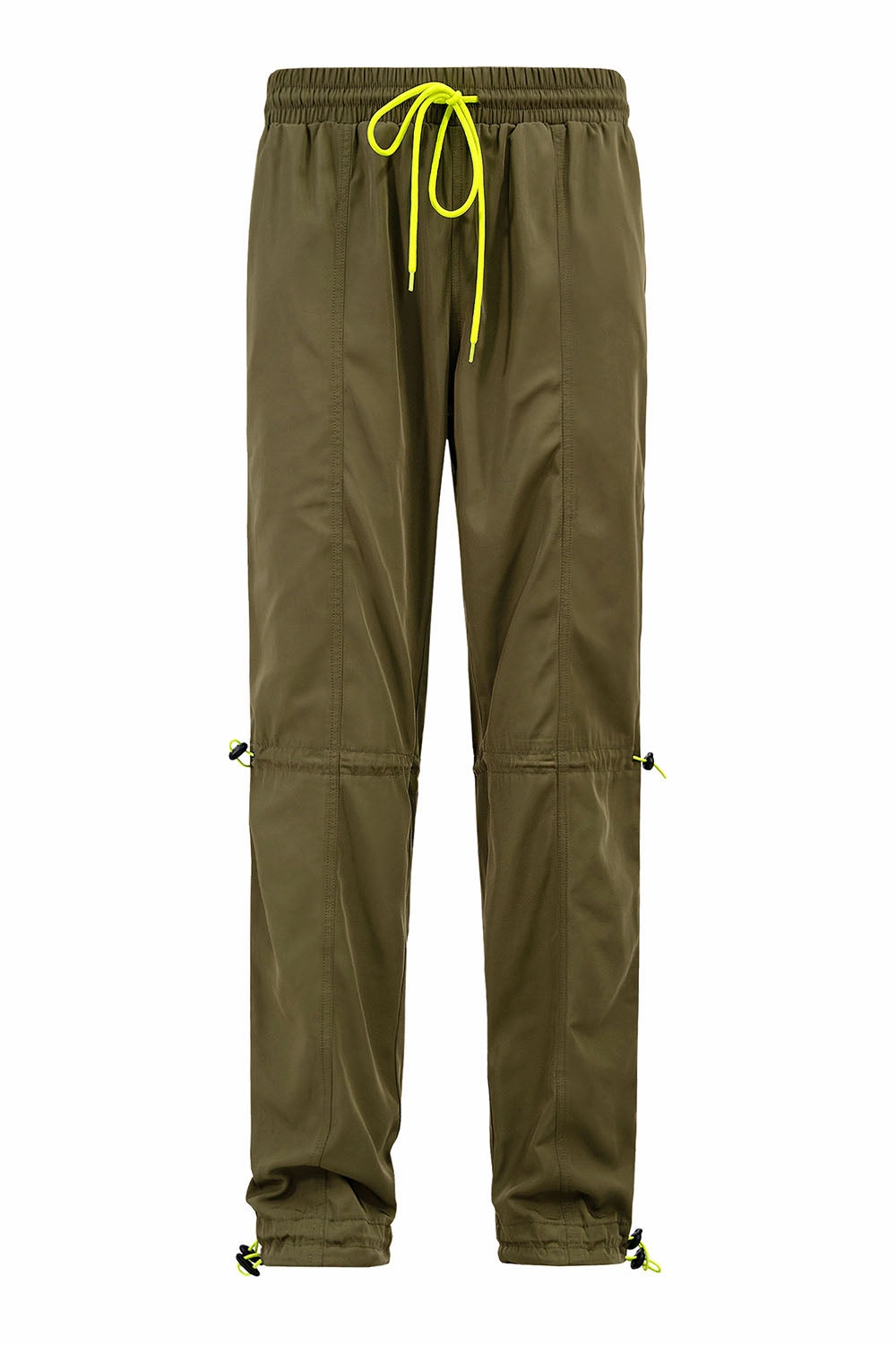 Flat Lock Stitching Men's Adjustable Elastic Cord Hyper Jogger Pants