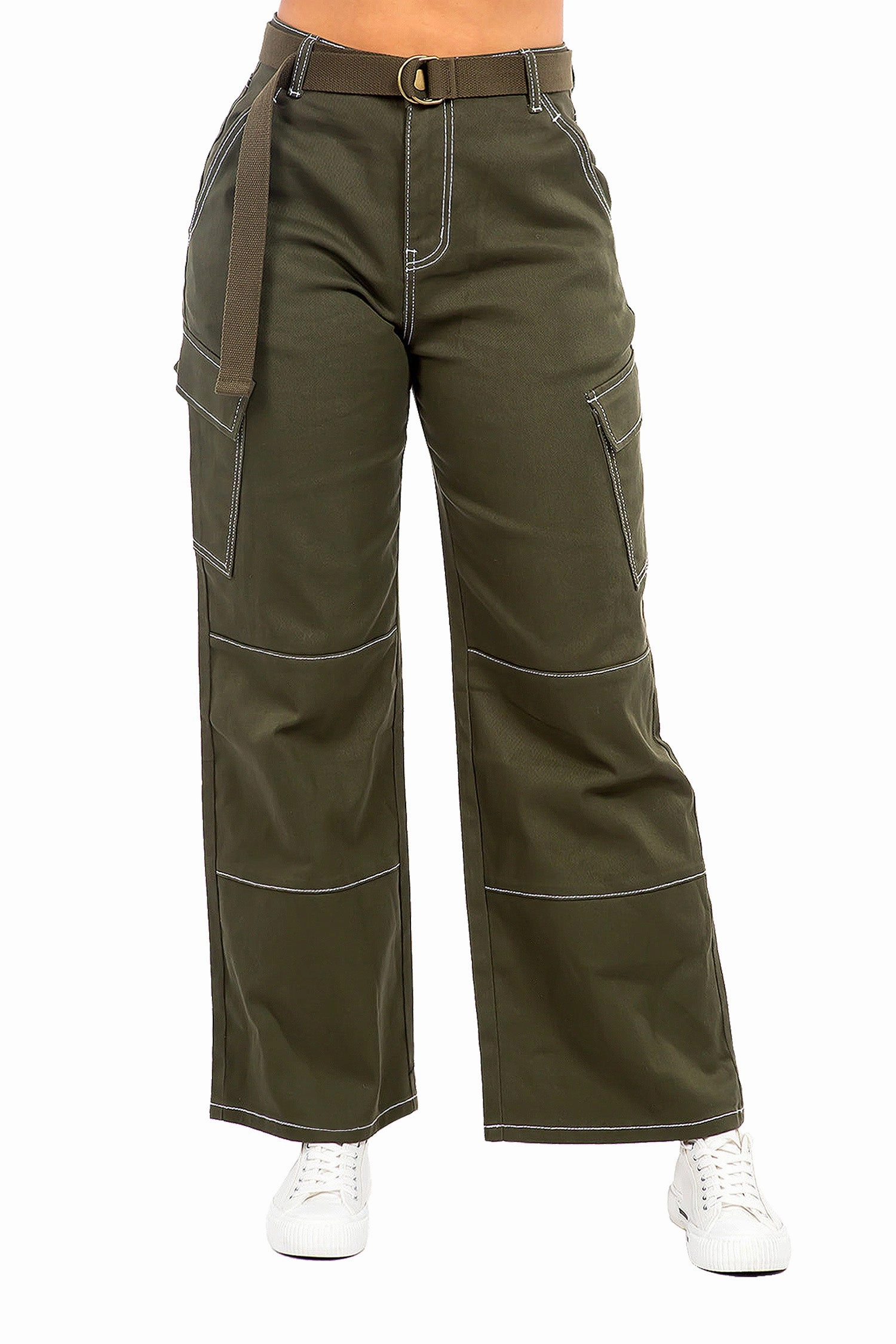 Weekend Comfort Casual Movement Women's Essential High Rise Carpenter Wide Leg Jeans