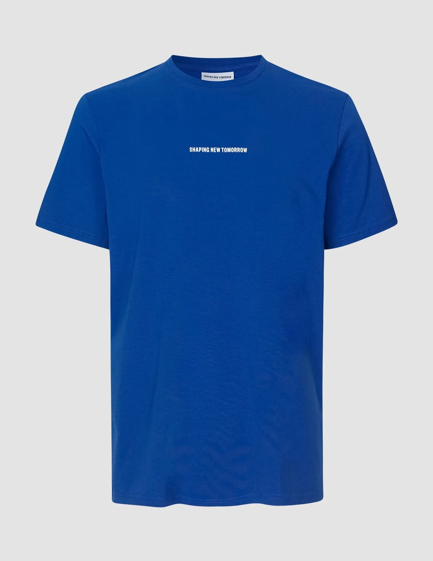 Supima T-Shirt Autograph Magnetic Blue Relaxed Flex