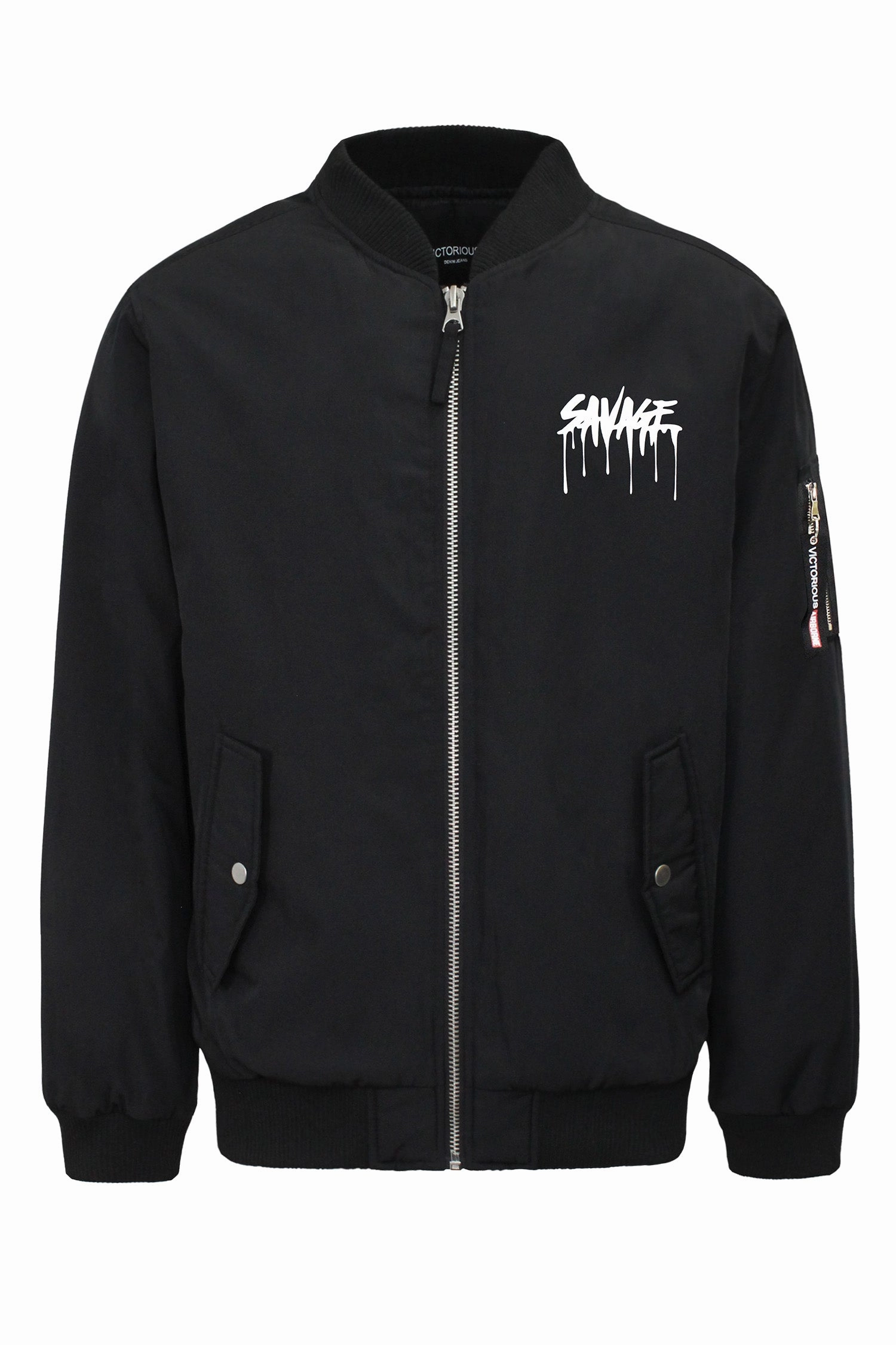 NoiseFreeFabric Ergonomic Articulation Men's Oversize Savage Bomber Jacket